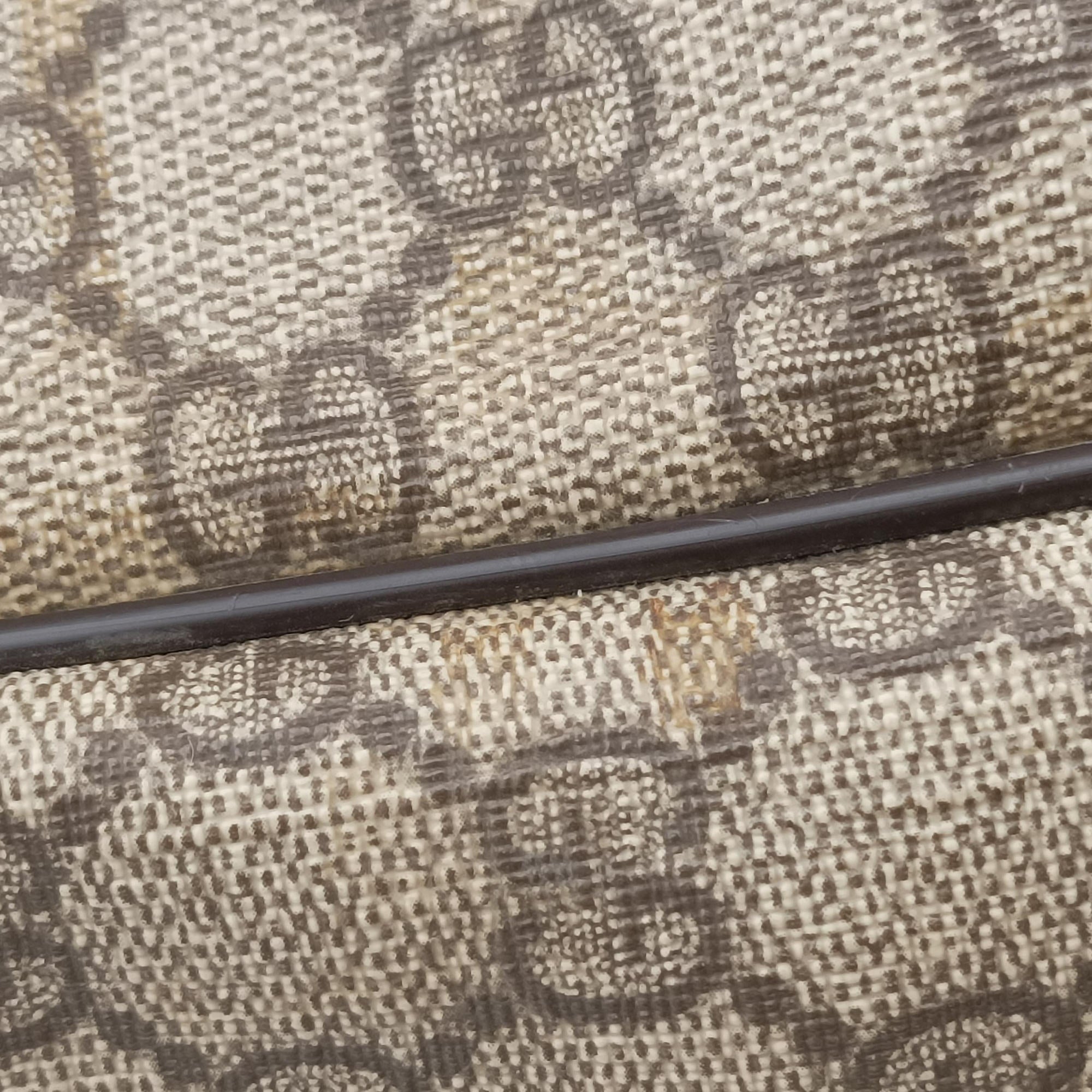 Pre-owned Gucci Business Brown × Beige PVC coated canvas 289892 shoulderbag | stylenewstar