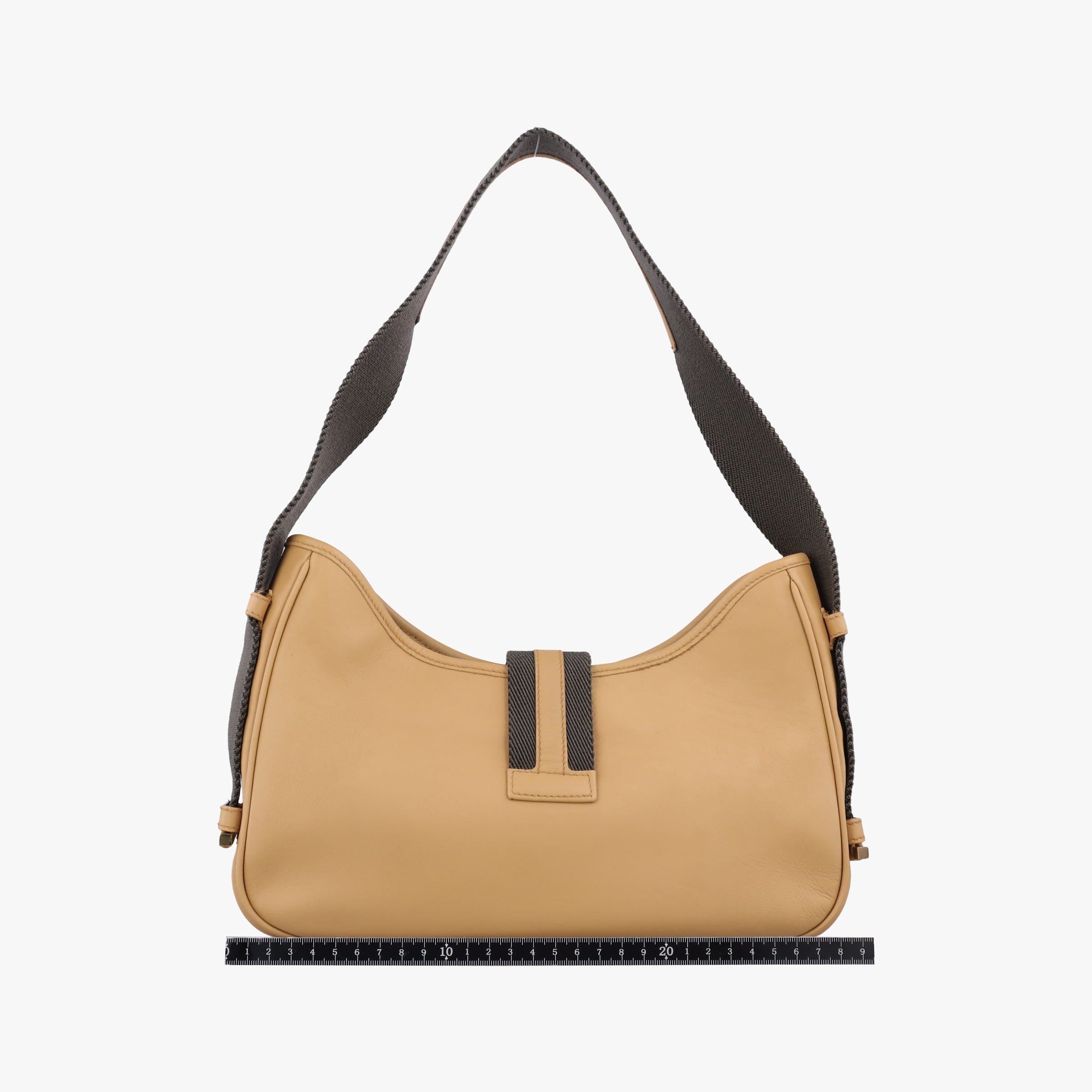 Vintage Gucci Perforated Jackie Camel Leather 92736 handbag | stylenewstar