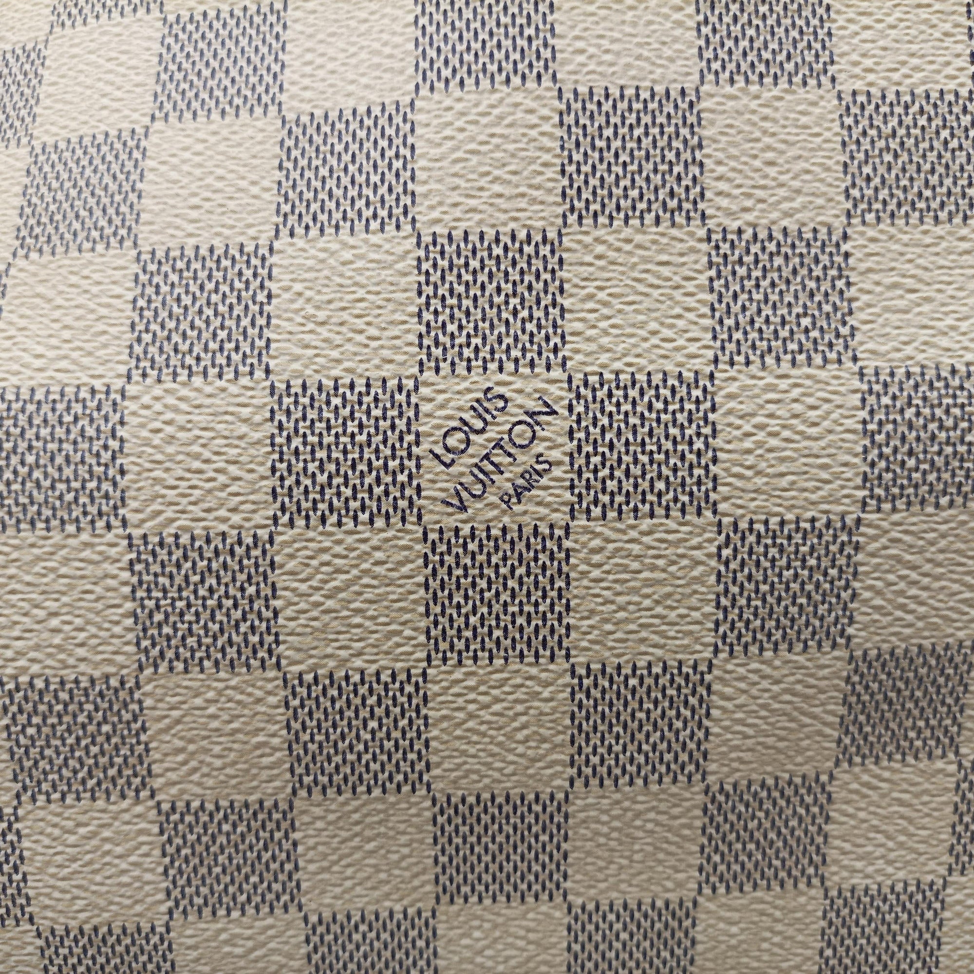 Secondhand Louis Vuitton Neverfull MM Azur Damier Canvas N51107 handbag | stylenewstar