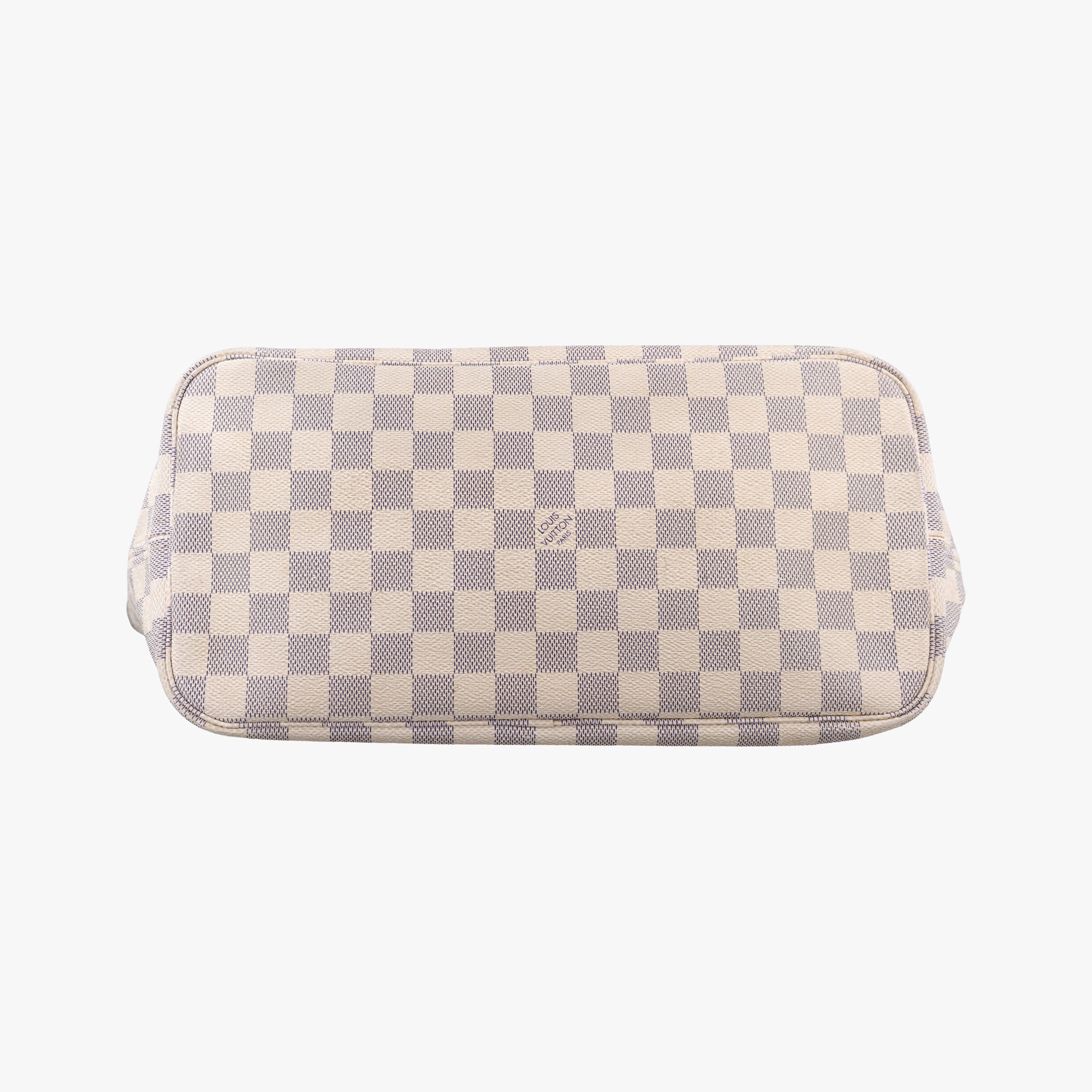 Secondhand Louis Vuitton Neverfull MM Azur Damier Canvas N51107 handbag | stylenewstar
