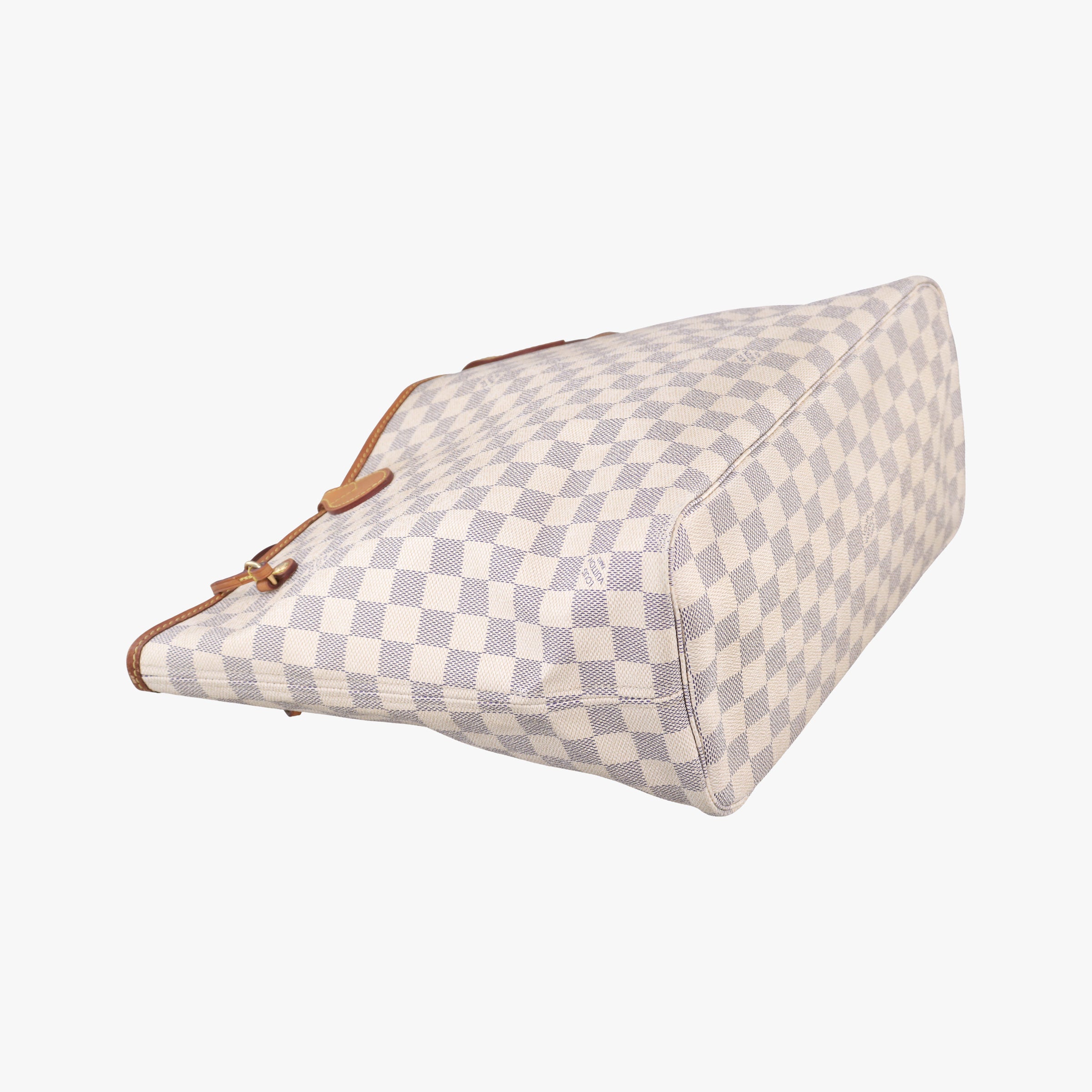 Secondhand Louis Vuitton Neverfull MM Azur Damier Canvas N51107 handbag | stylenewstar