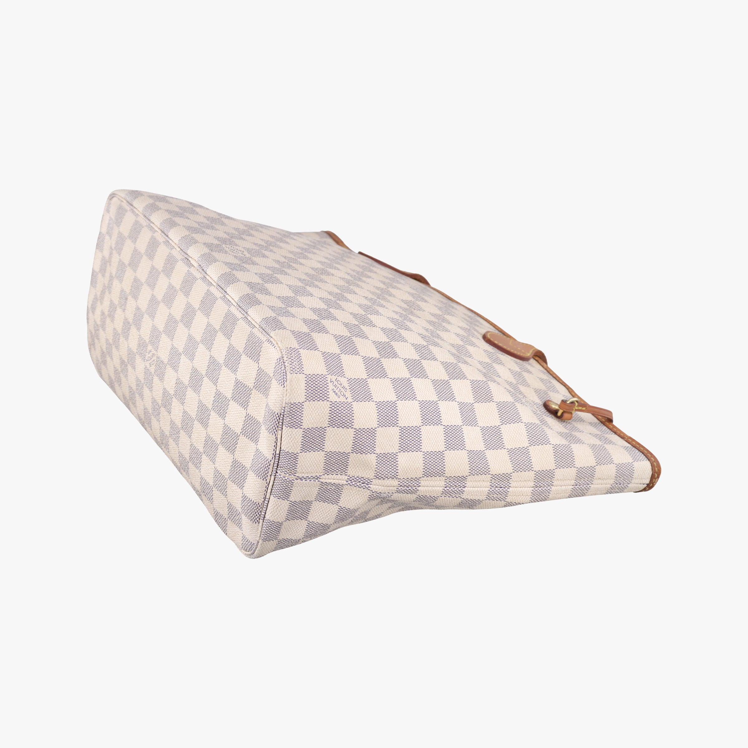 Secondhand Louis Vuitton Neverfull MM Azur Damier Canvas N51107 handbag | stylenewstar