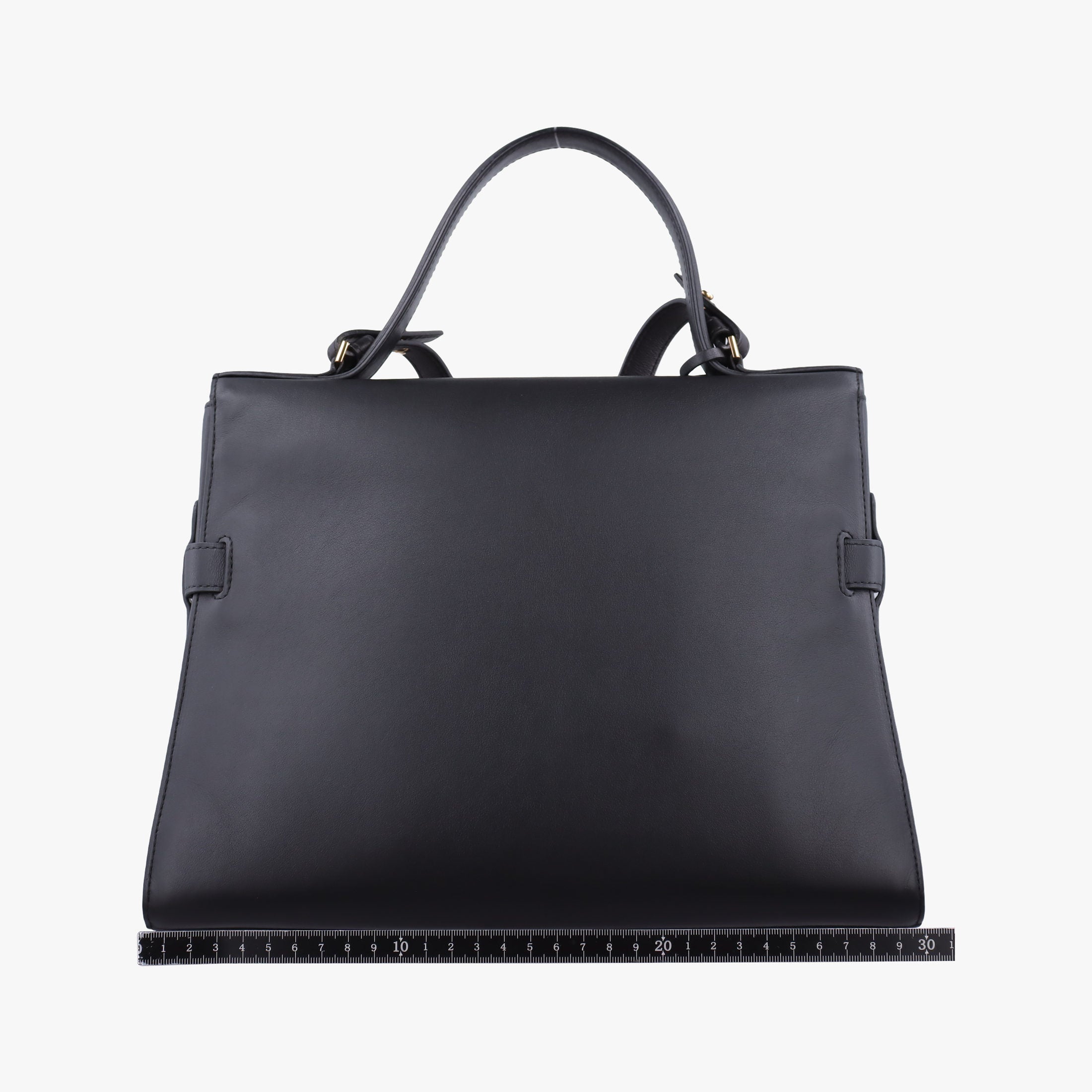 Secondhand Delvaux Tampete Black Leather  shoulderbag | stylenewstar