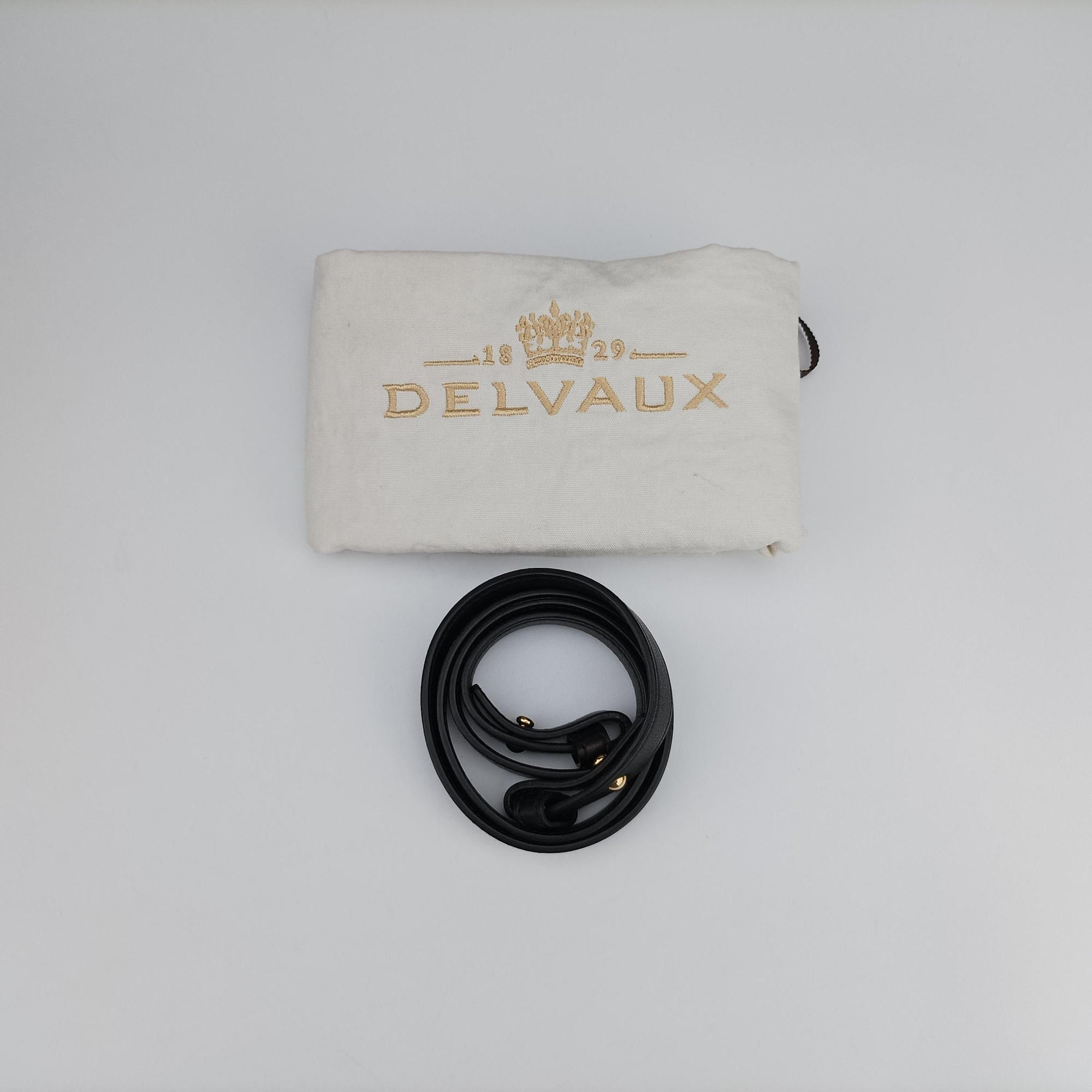Secondhand Delvaux Tampete Black Leather  shoulderbag | stylenewstar