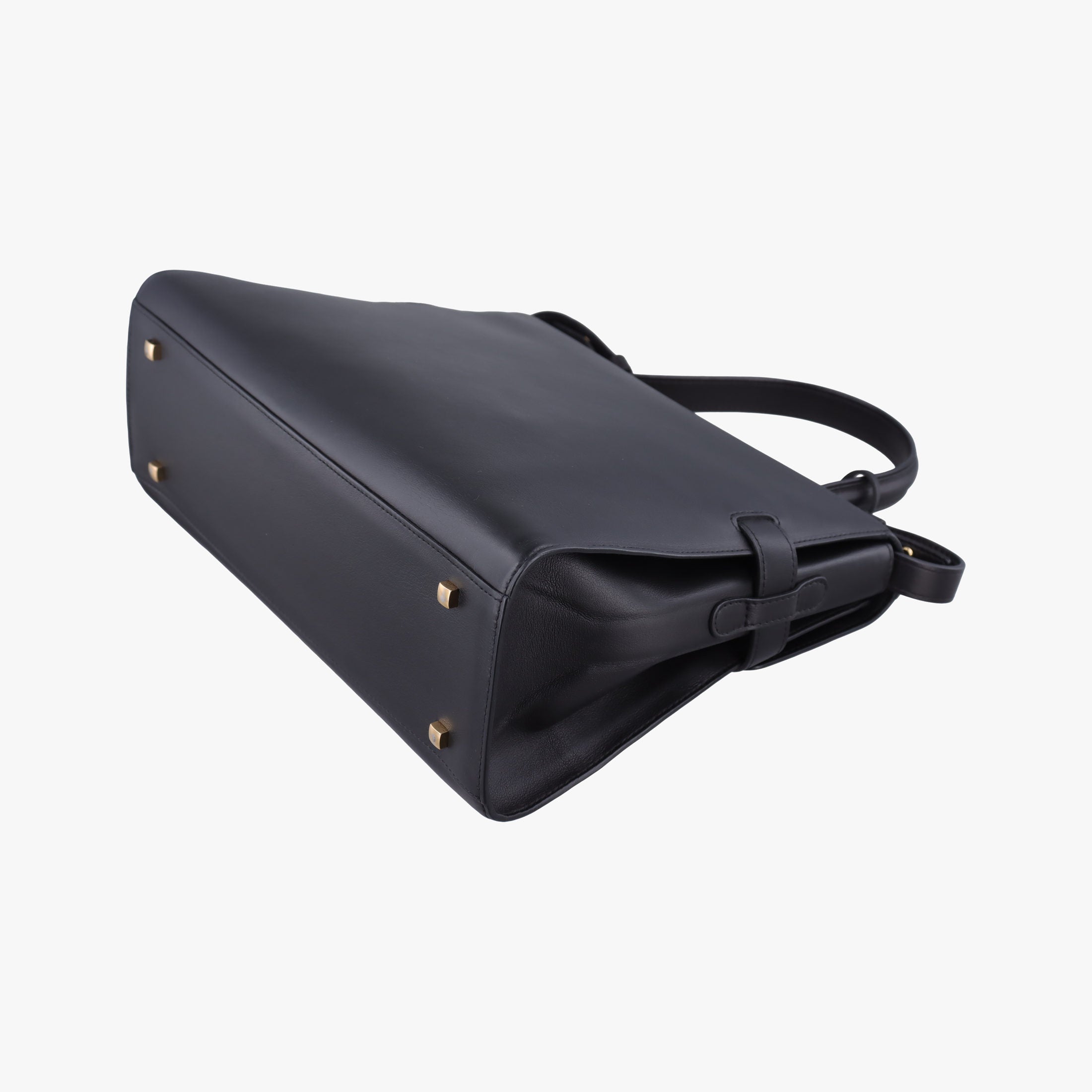 Secondhand Delvaux Tampete Black Leather  shoulderbag | stylenewstar