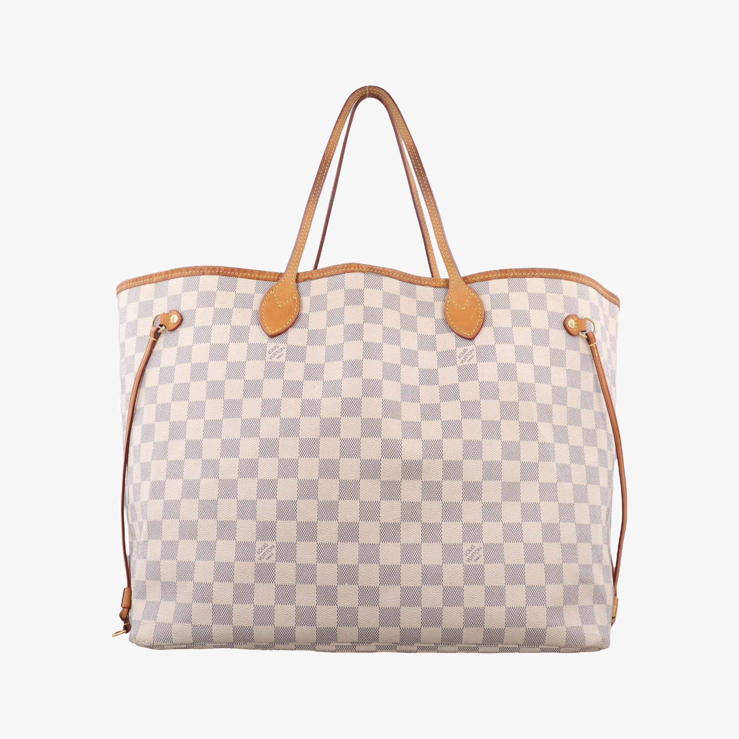 Secondhand Louis Vuitton NEVERFULL GM Azur Damier Canvas N51108 handbag | stylenewstar