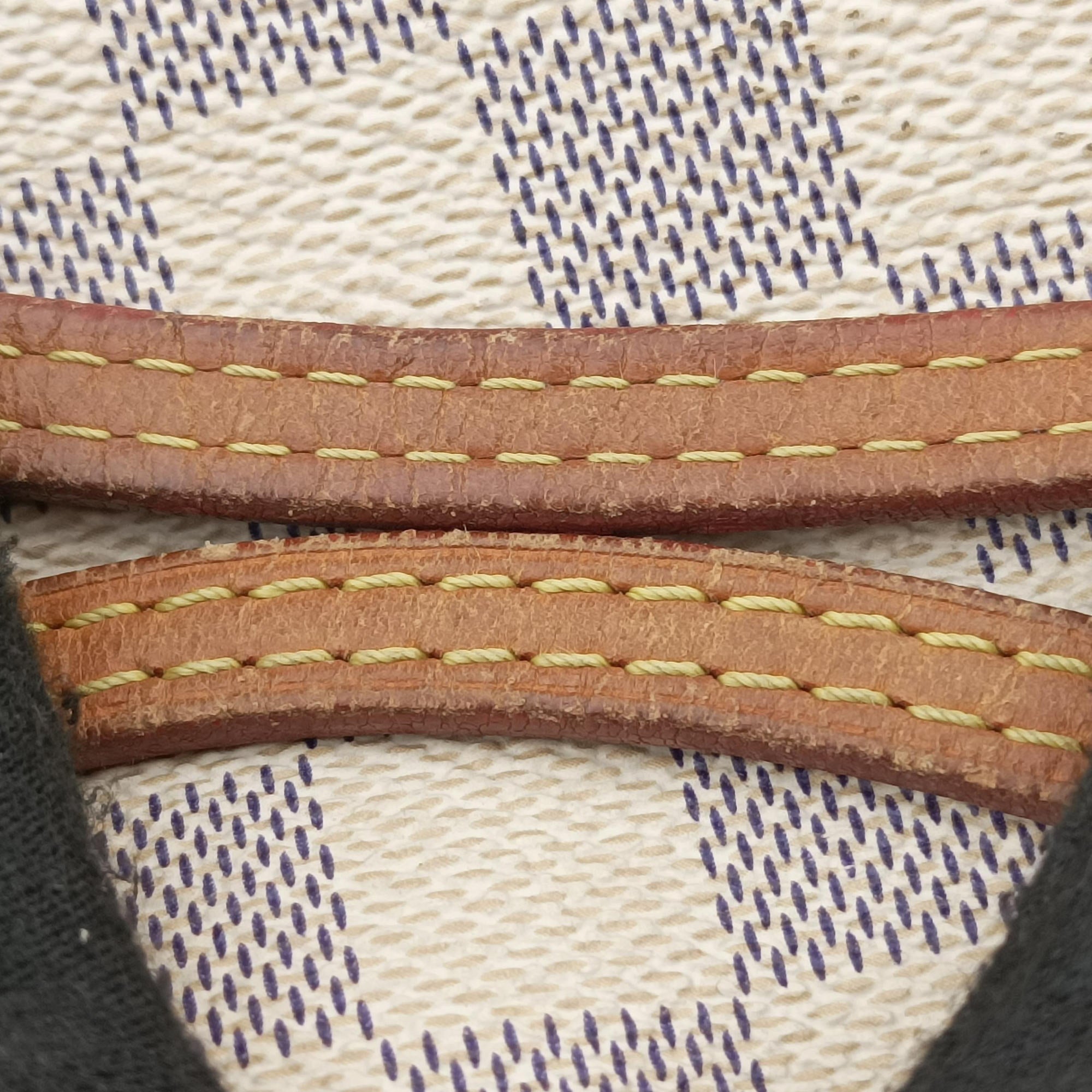 Secondhand Louis Vuitton NEVERFULL GM Azur Damier Canvas N51108 handbag | stylenewstar
