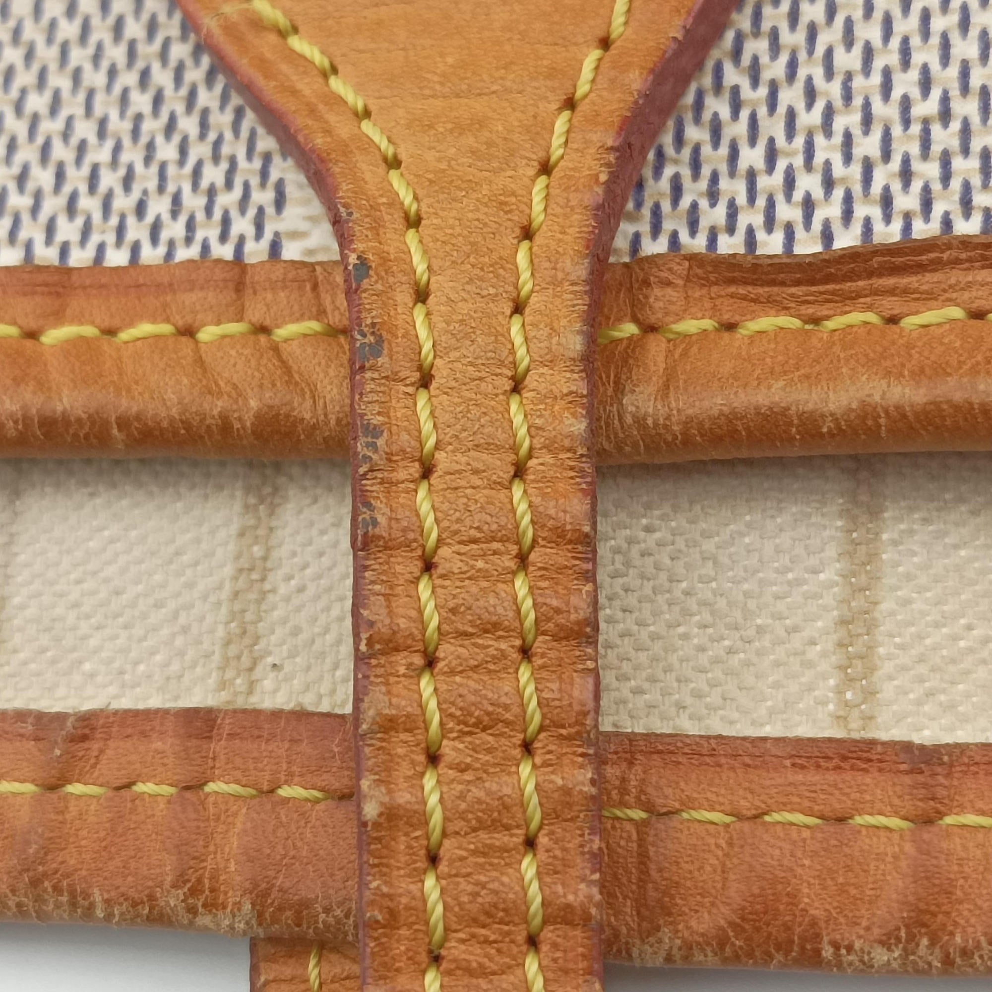 Secondhand Louis Vuitton NEVERFULL GM Azur Damier Canvas N51108 handbag | stylenewstar