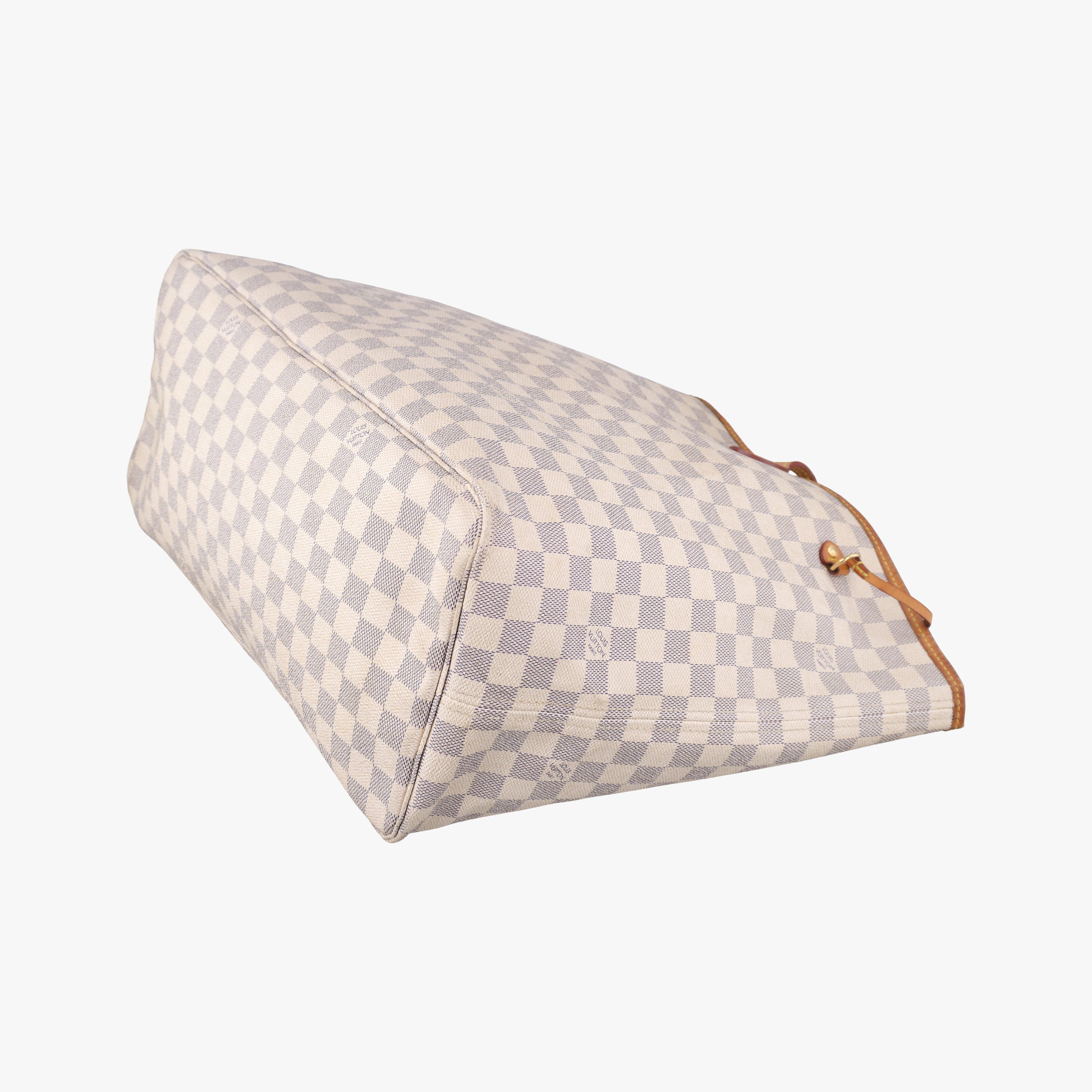 Secondhand Louis Vuitton NEVERFULL GM Azur Damier Canvas N51108 handbag | stylenewstar