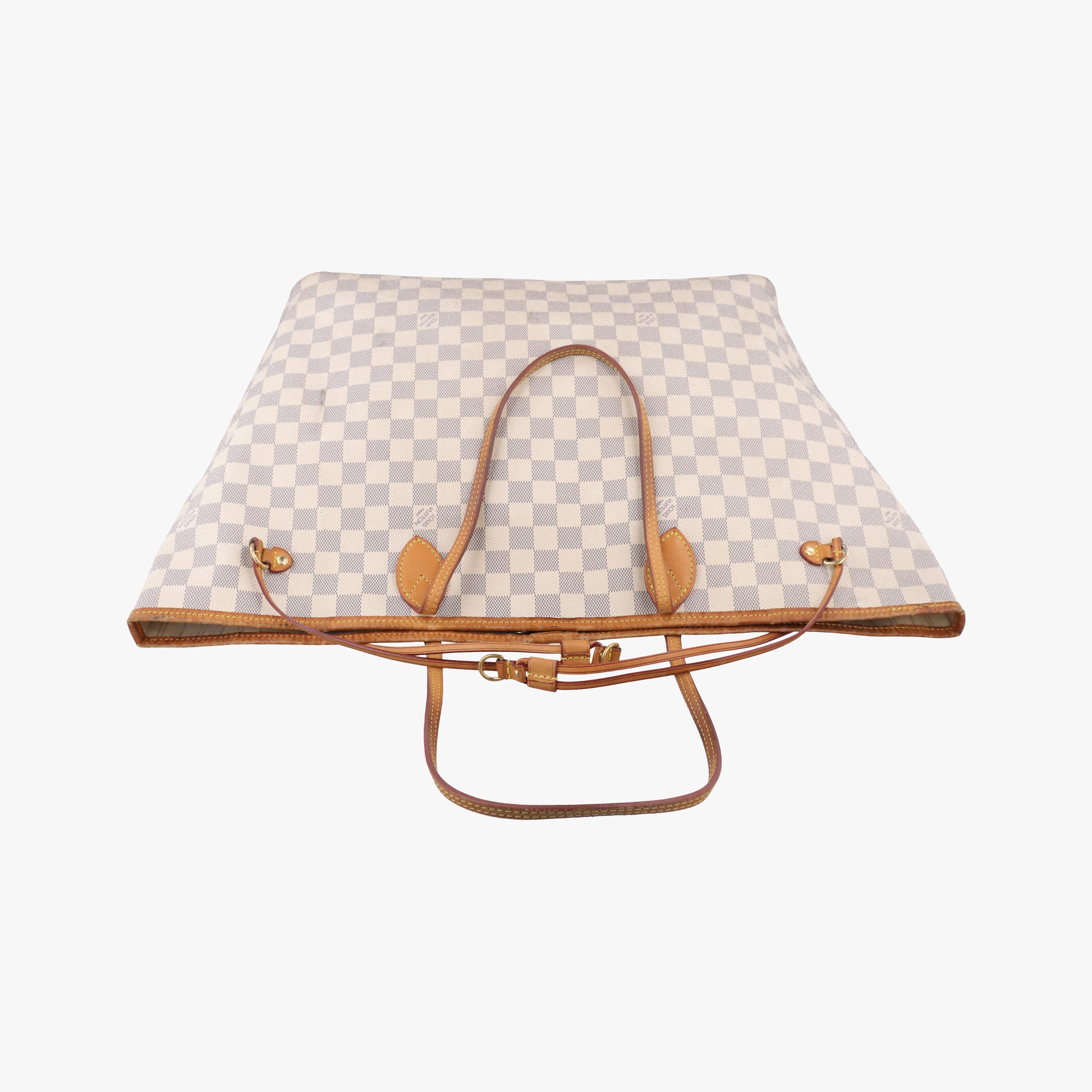 Secondhand Louis Vuitton NEVERFULL GM Azur Damier Canvas N51108 handbag | stylenewstar