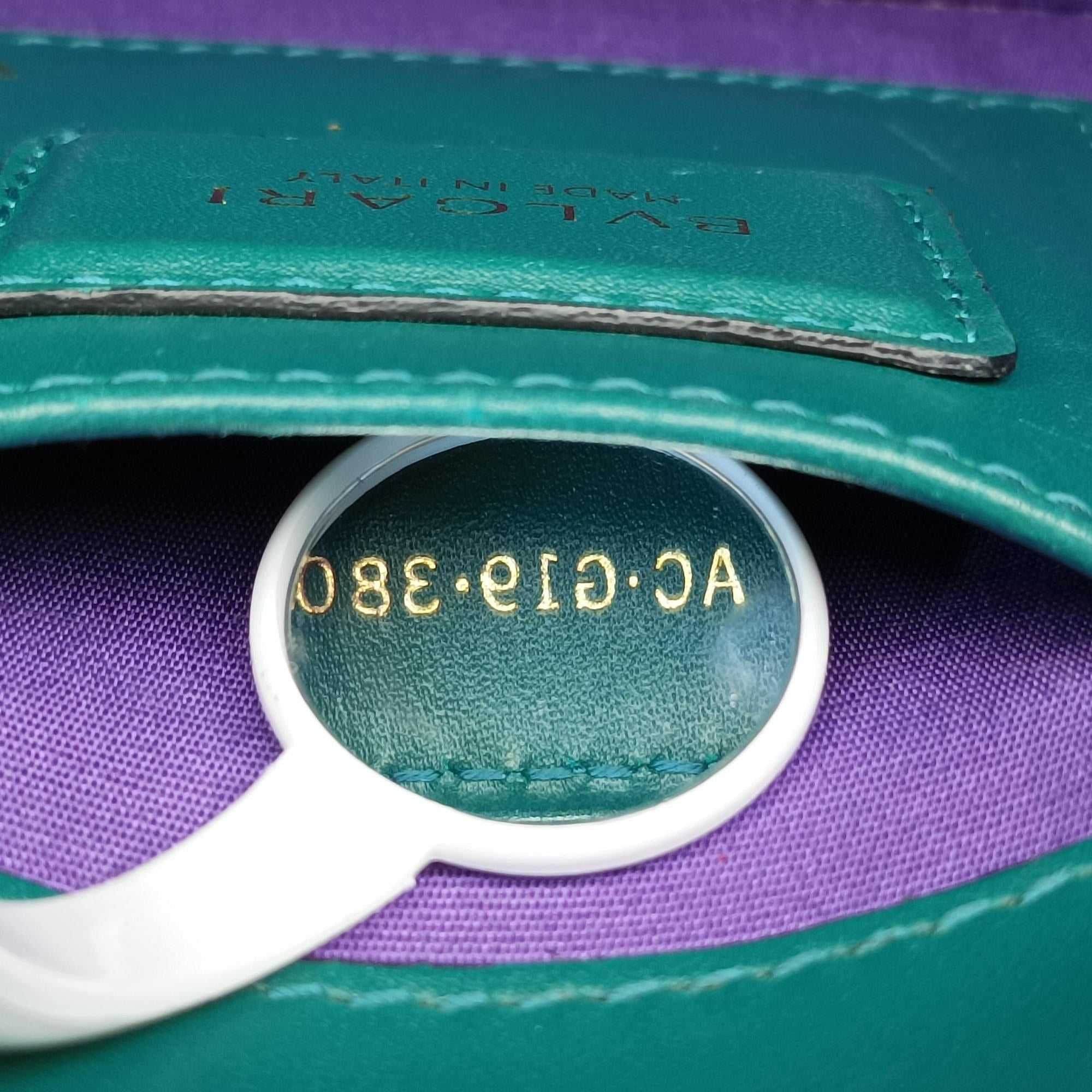 Secondhand Bvlgari SERPENTI FOREVER Green Leather  shoulderbag | stylenewstar