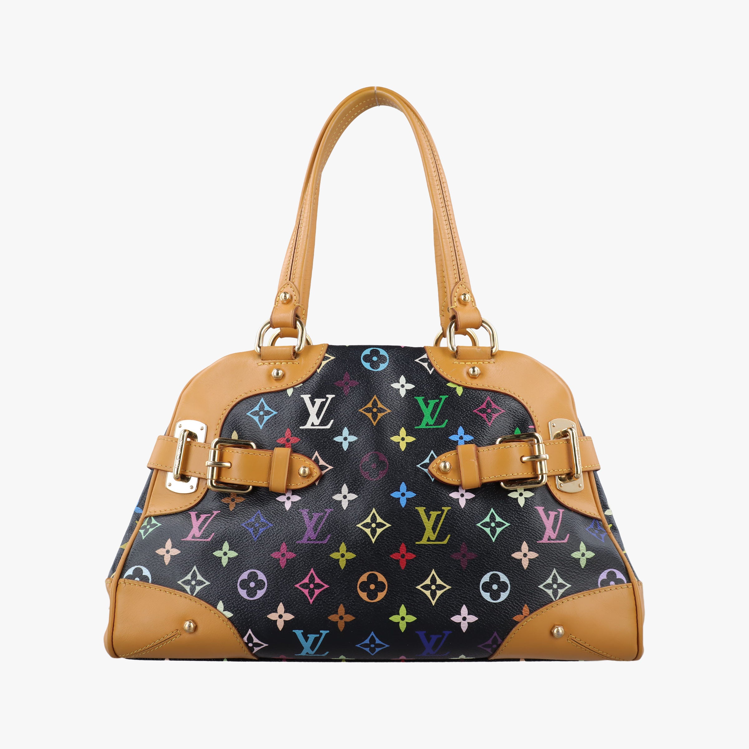 Pre-owned Louis Vuitton CLAUDIA Noir Monogram Multicolor M40194 shoulderbag | stylenewstar