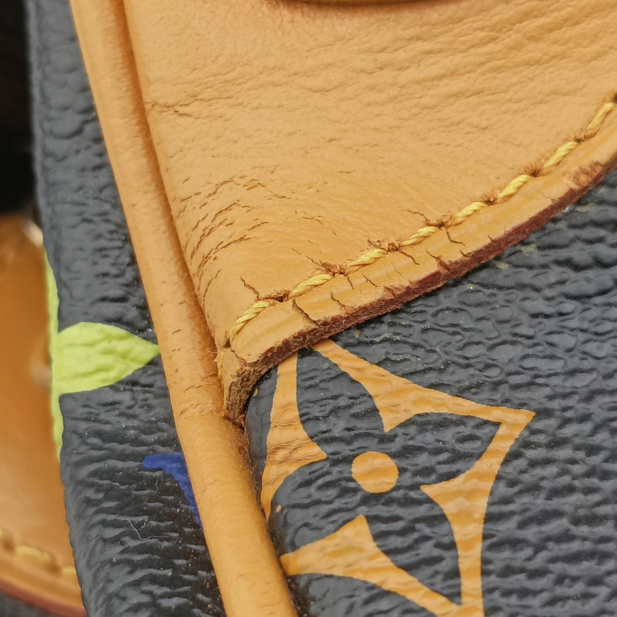 Pre-owned Louis Vuitton CLAUDIA Noir Monogram Multicolor M40194 shoulderbag | stylenewstar