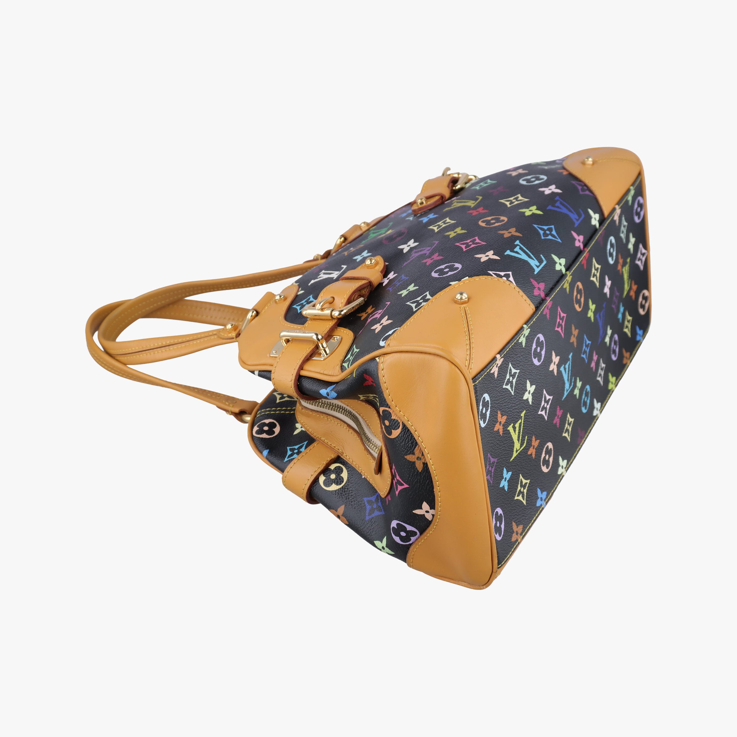 Pre-owned Louis Vuitton CLAUDIA Noir Monogram Multicolor M40194 shoulderbag | stylenewstar