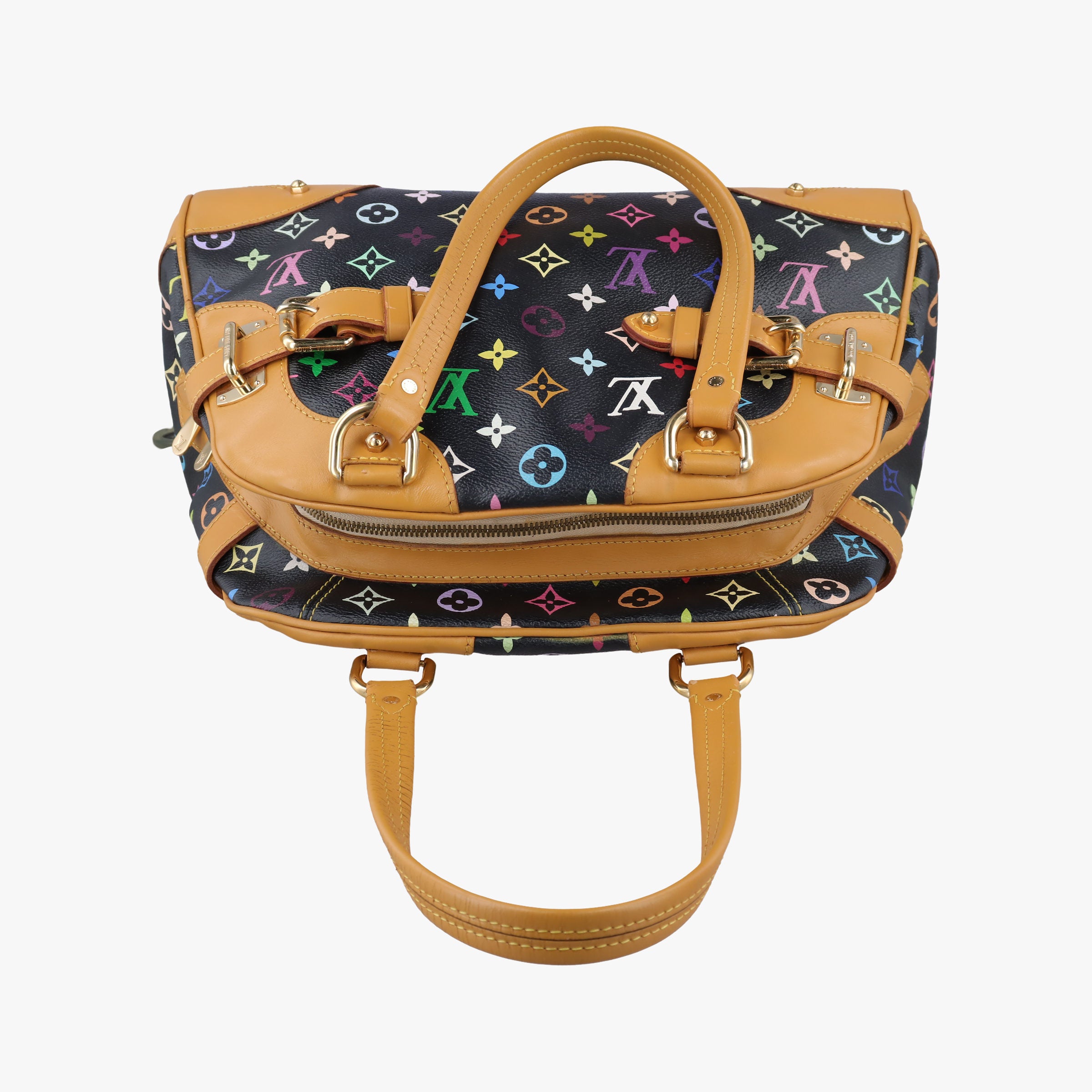 Pre-owned Louis Vuitton CLAUDIA Noir Monogram Multicolor M40194 shoulderbag | stylenewstar