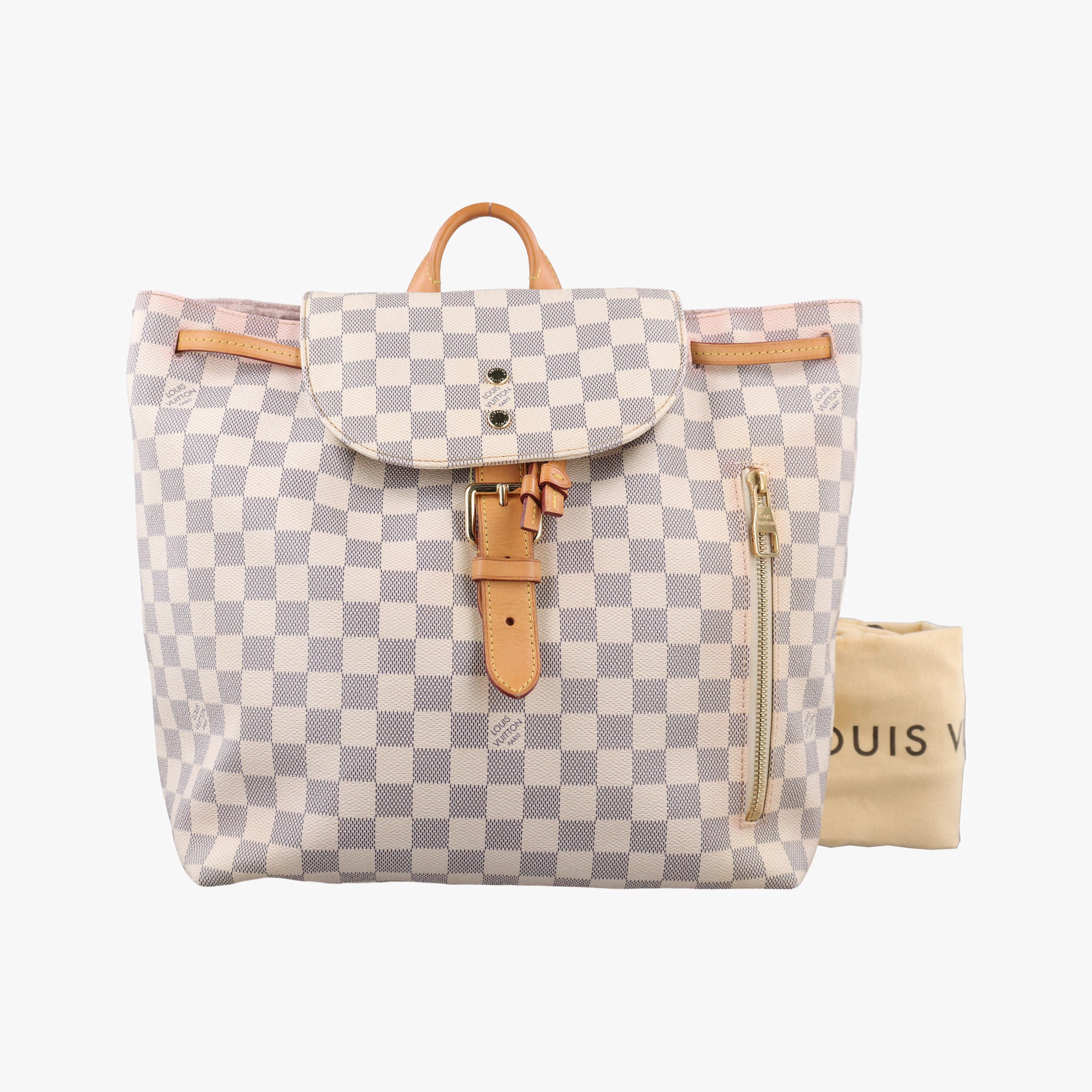 Pre-owned Louis Vuitton SPERONE　 Azur Damier Canvas N41578 backpack/rucksack | stylenewstar