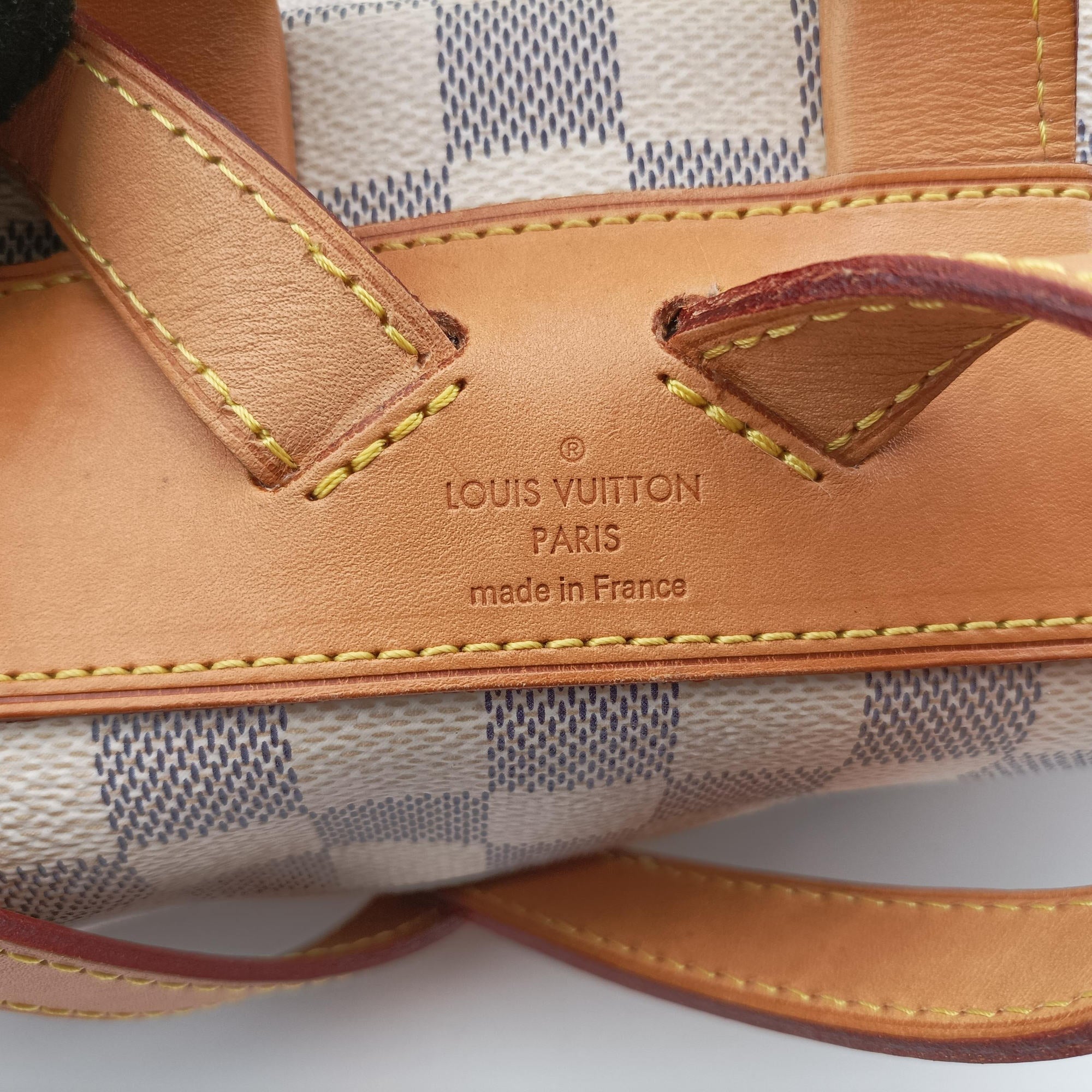 Pre-owned Louis Vuitton SPERONE　 Azur Damier Canvas N41578 backpack/rucksack | stylenewstar