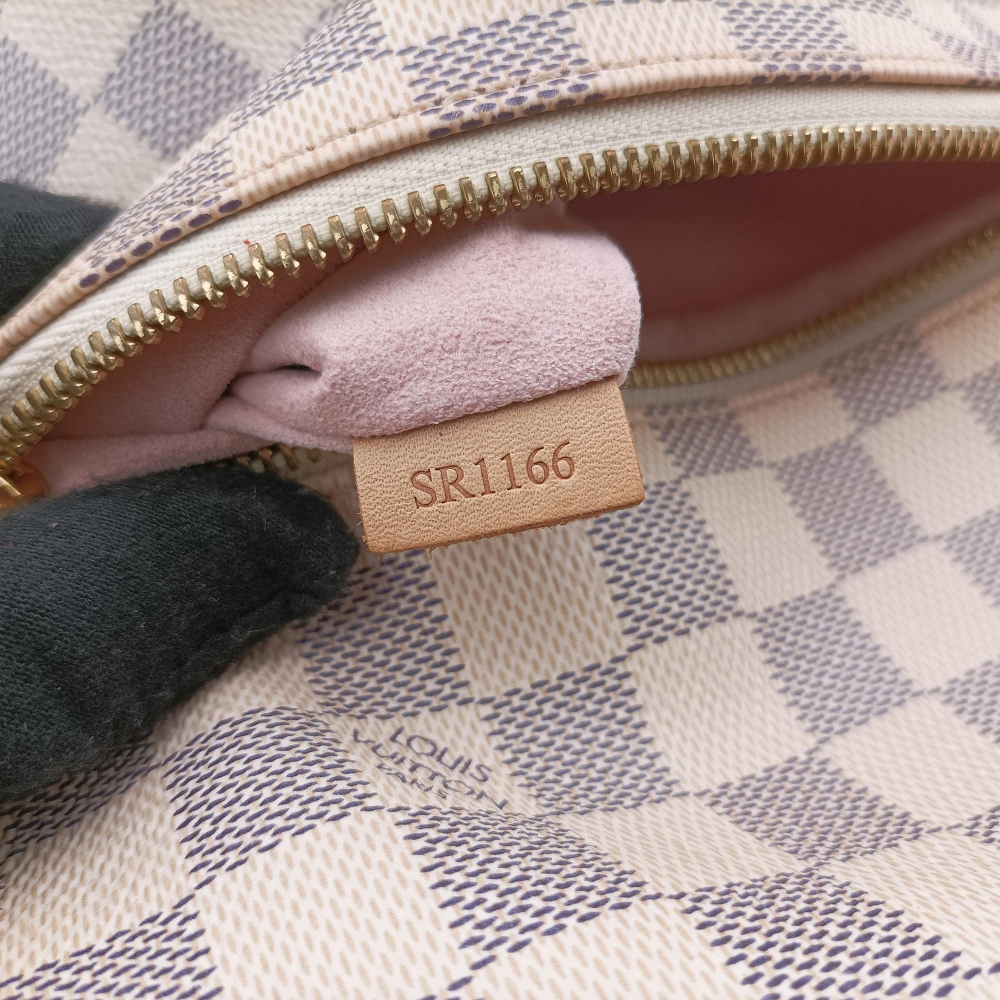Pre-owned Louis Vuitton SPERONE　 Azur Damier Canvas N41578 backpack/rucksack | stylenewstar
