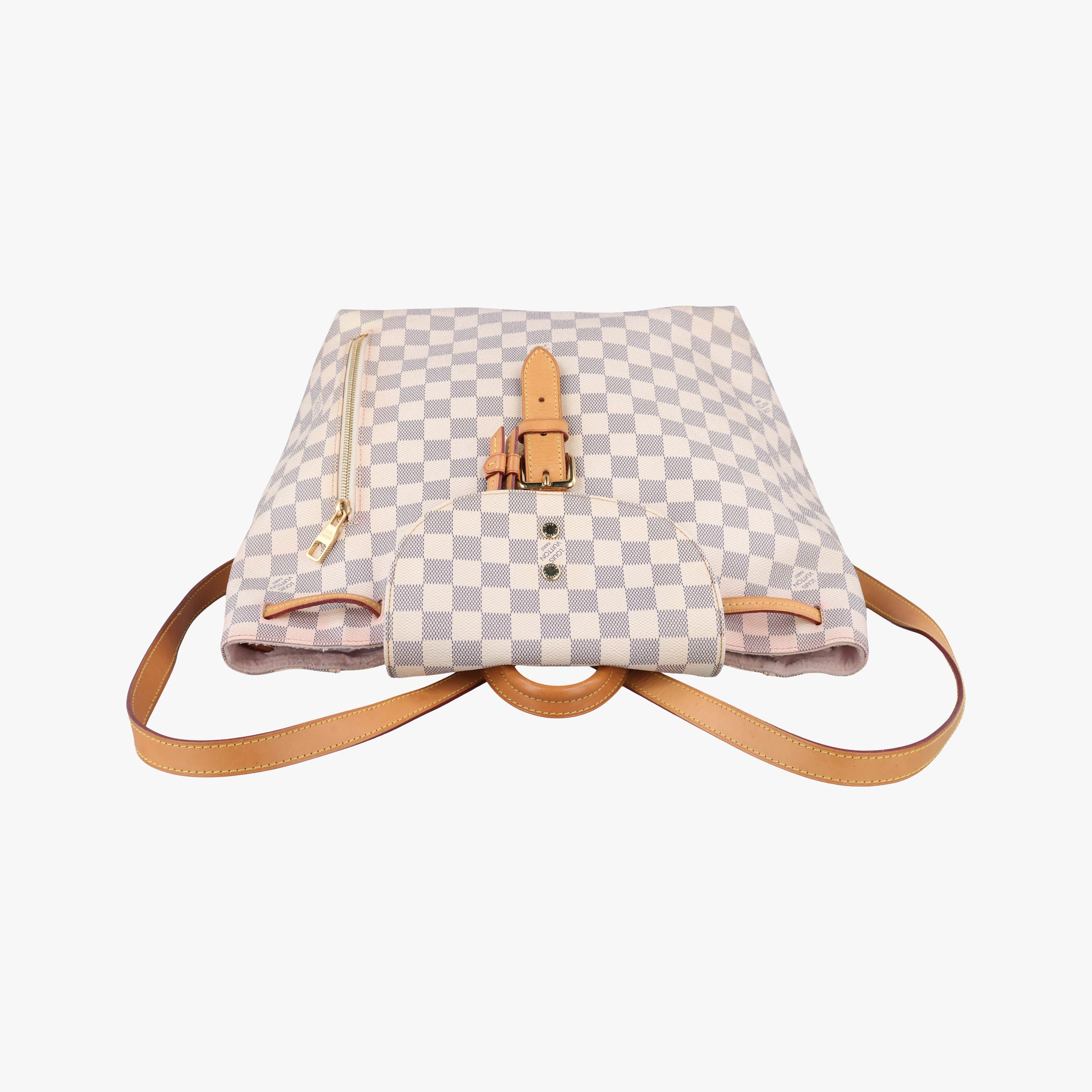 Pre-owned Louis Vuitton SPERONE　 Azur Damier Canvas N41578 backpack/rucksack | stylenewstar