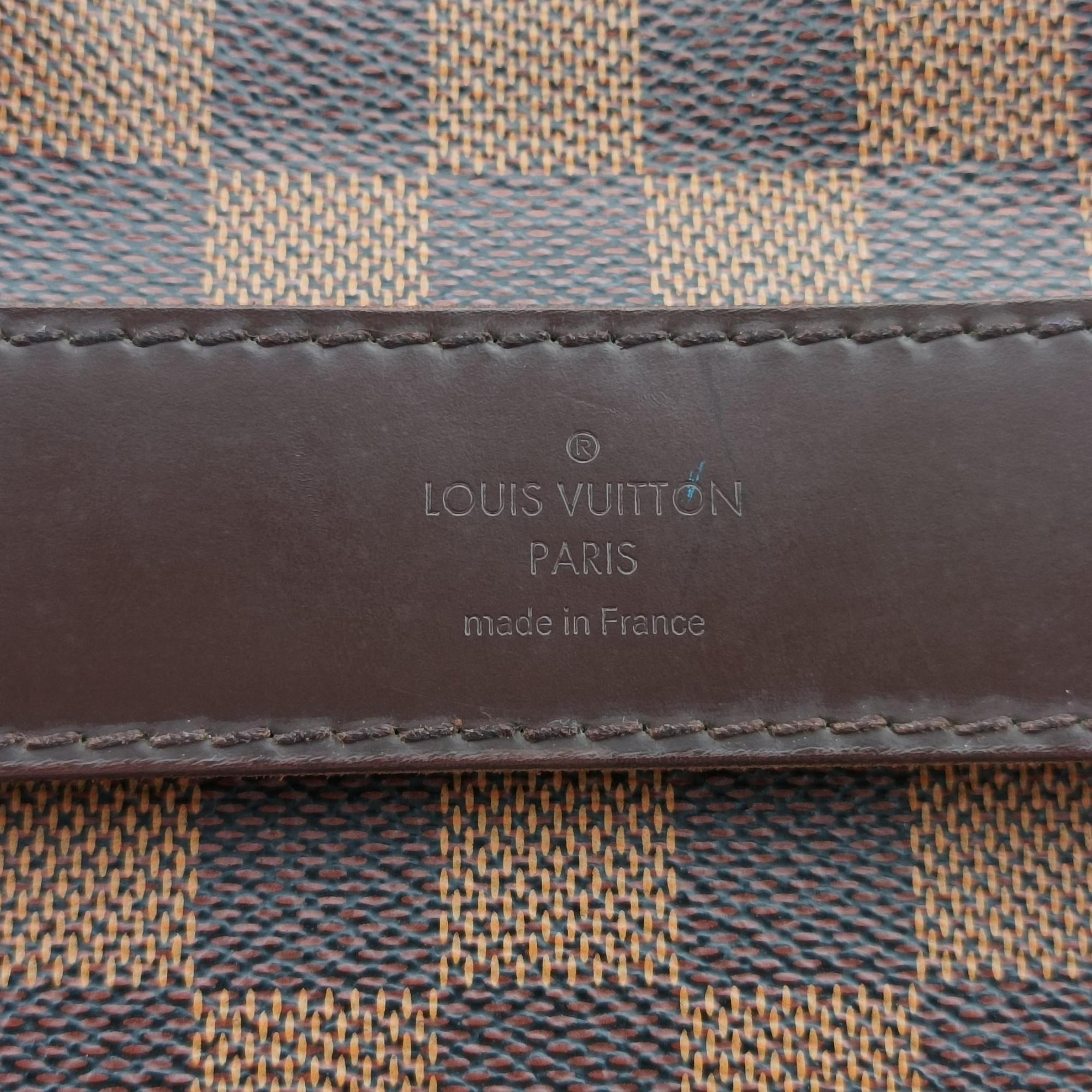 Vintage Louis Vuitton SHELTON EBENE Damier Canvas N41149 shoulderbag | stylenewstar