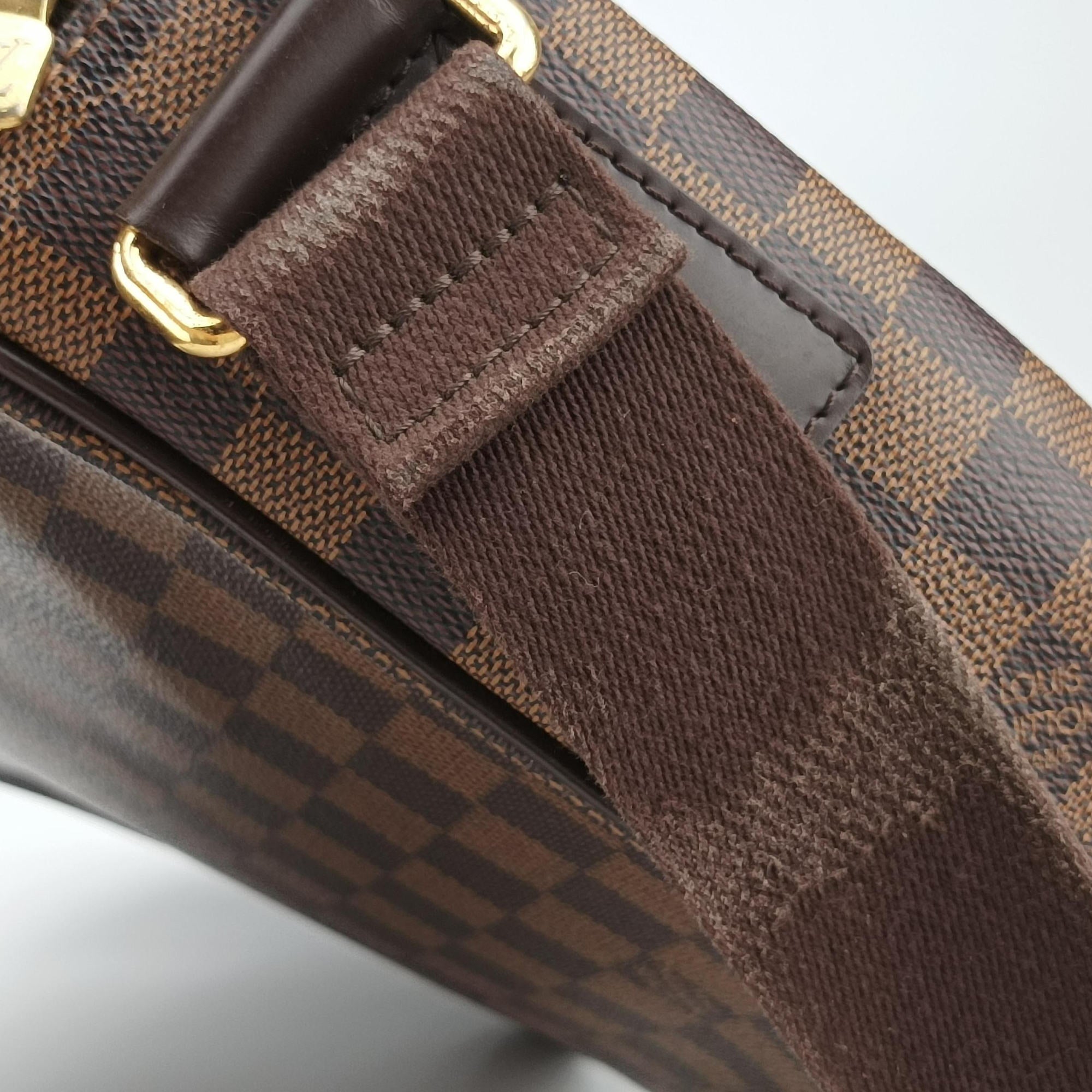 Vintage Louis Vuitton SHELTON EBENE Damier Canvas N41149 shoulderbag | stylenewstar