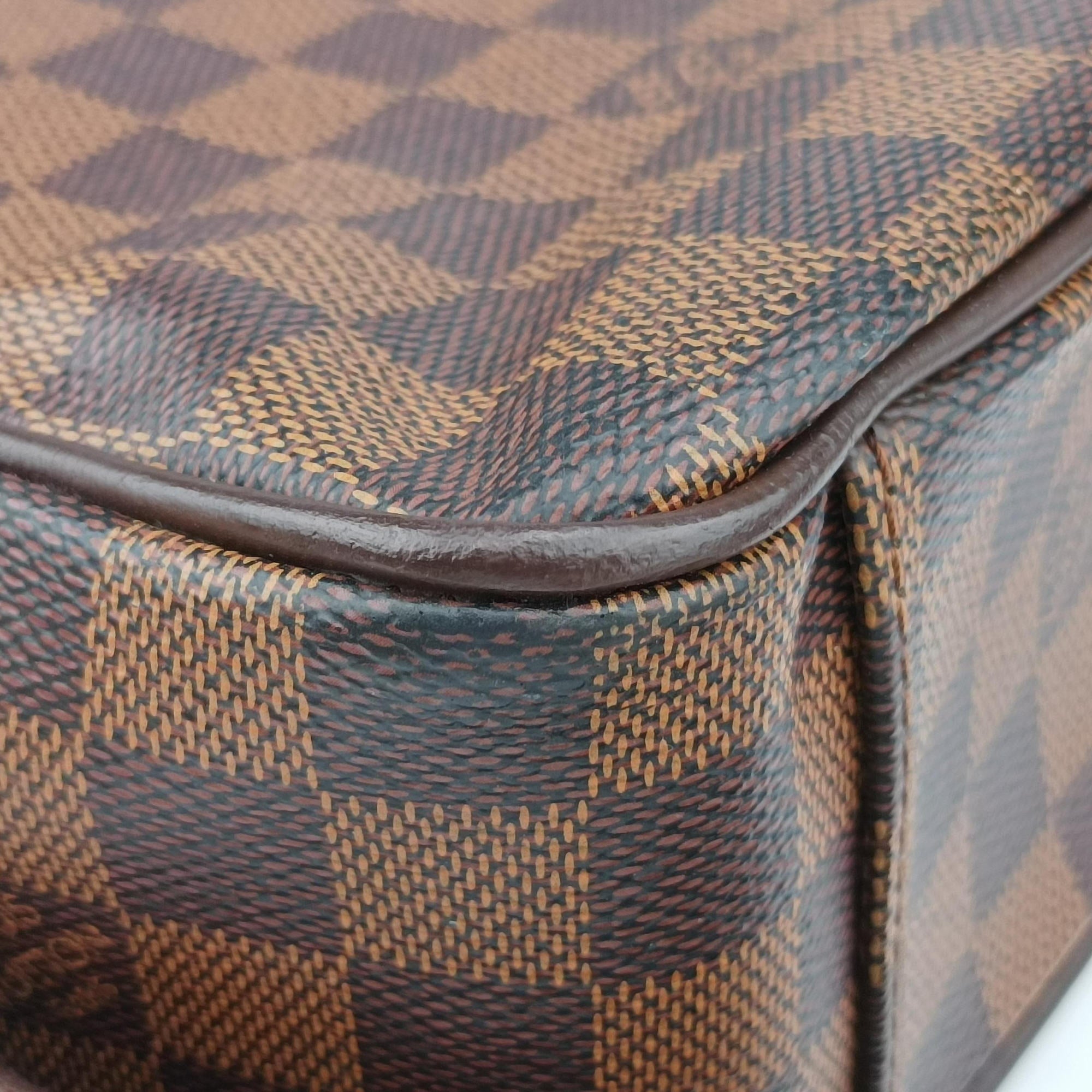 Vintage Louis Vuitton SHELTON EBENE Damier Canvas N41149 shoulderbag | stylenewstar