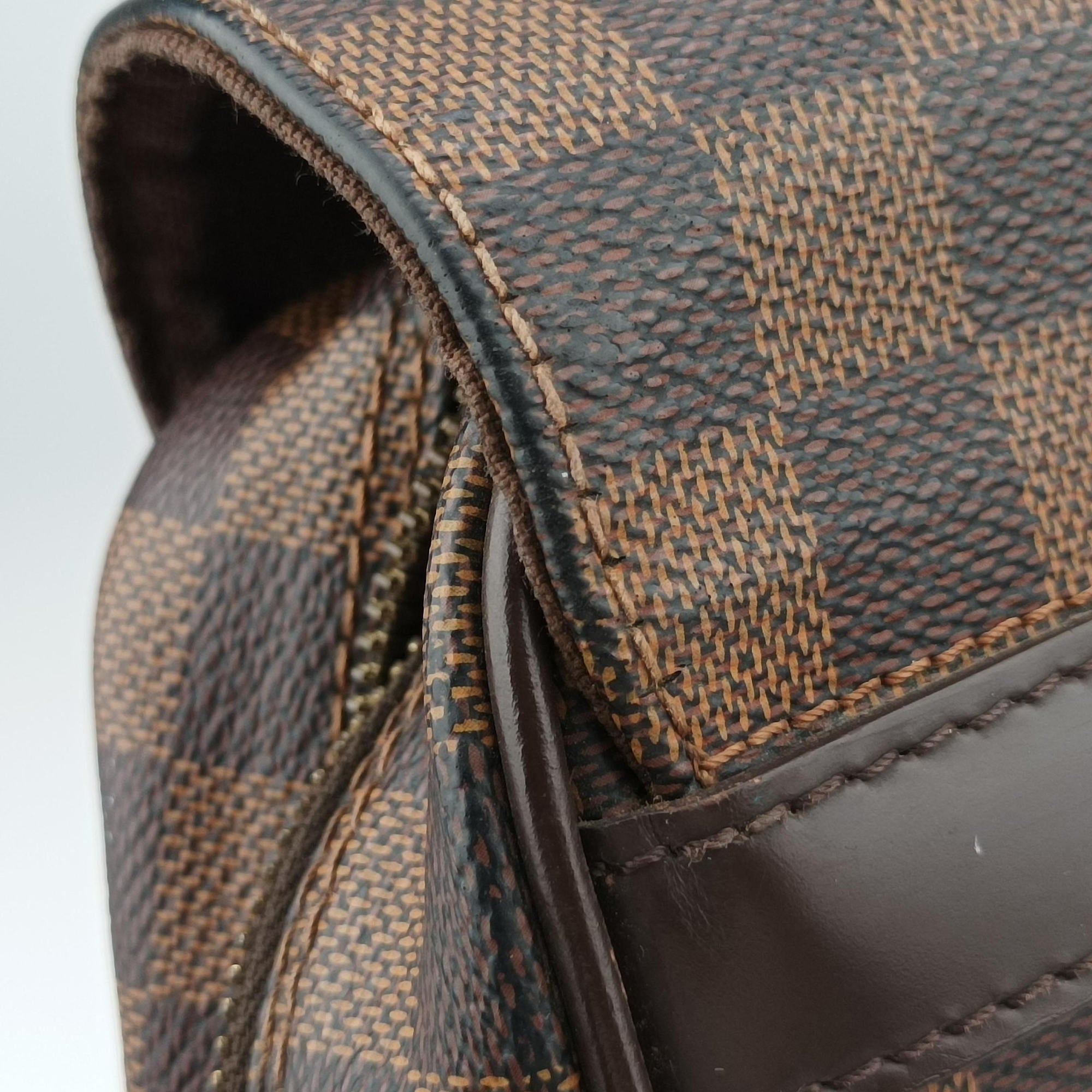 Vintage Louis Vuitton SHELTON EBENE Damier Canvas N41149 shoulderbag | stylenewstar