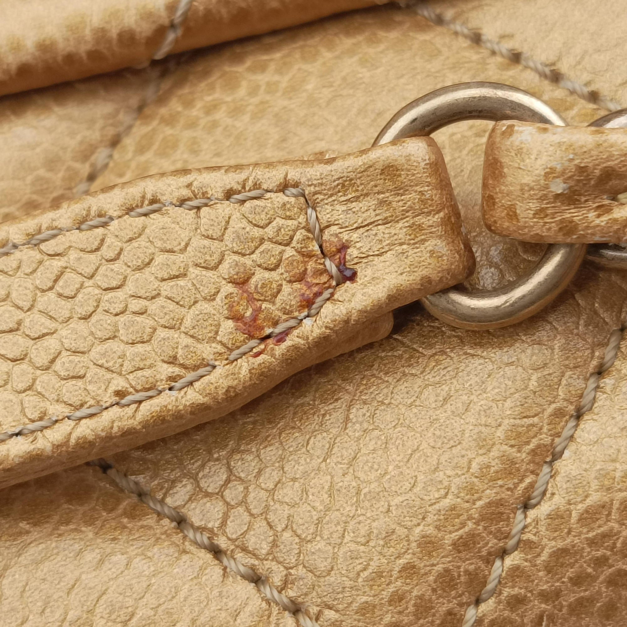 Pre-owned Chanel Matelasse Cocomark Golden caviar skin A65771 shoulderbag | stylenewstar