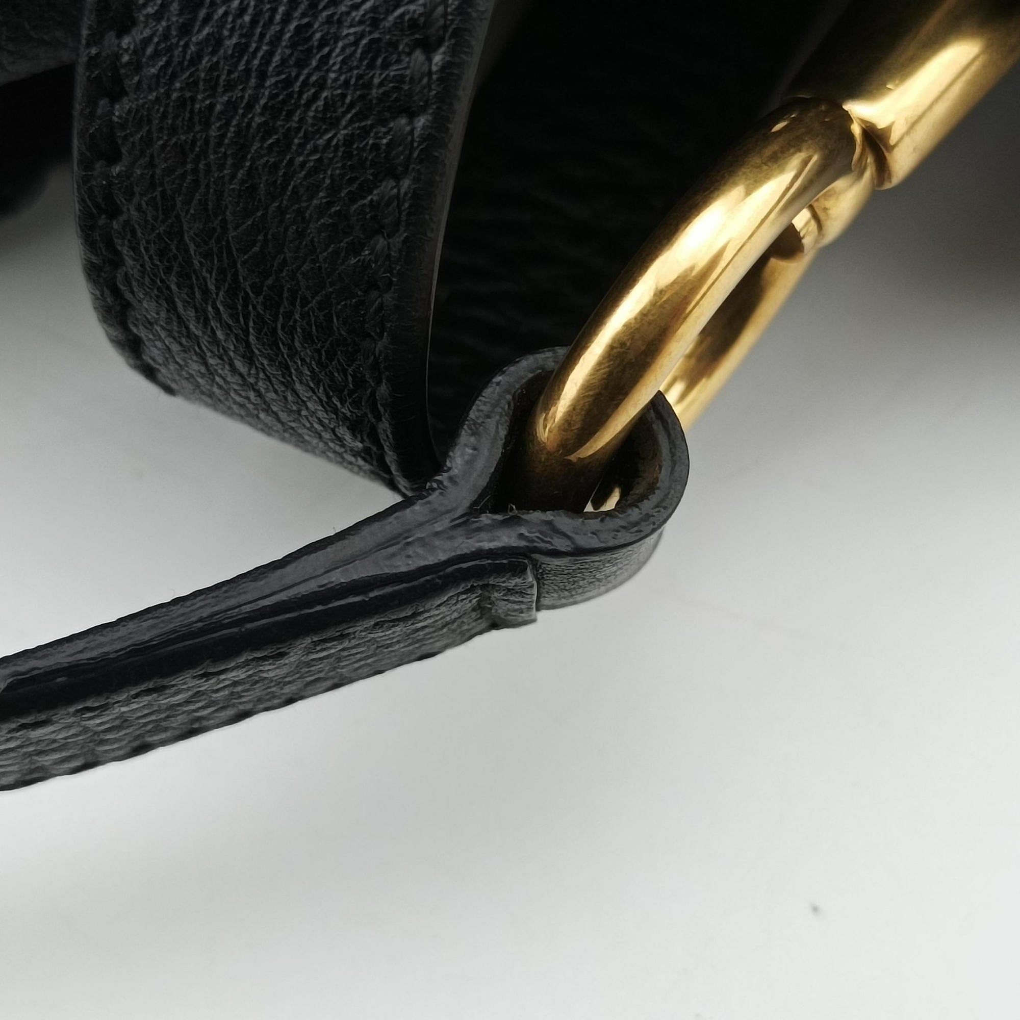 Pre-owned Yves Saint Laurent Muse to White x Dark Brown x Black Pony hair x Leather 283761 shoulderbag | stylenewstar