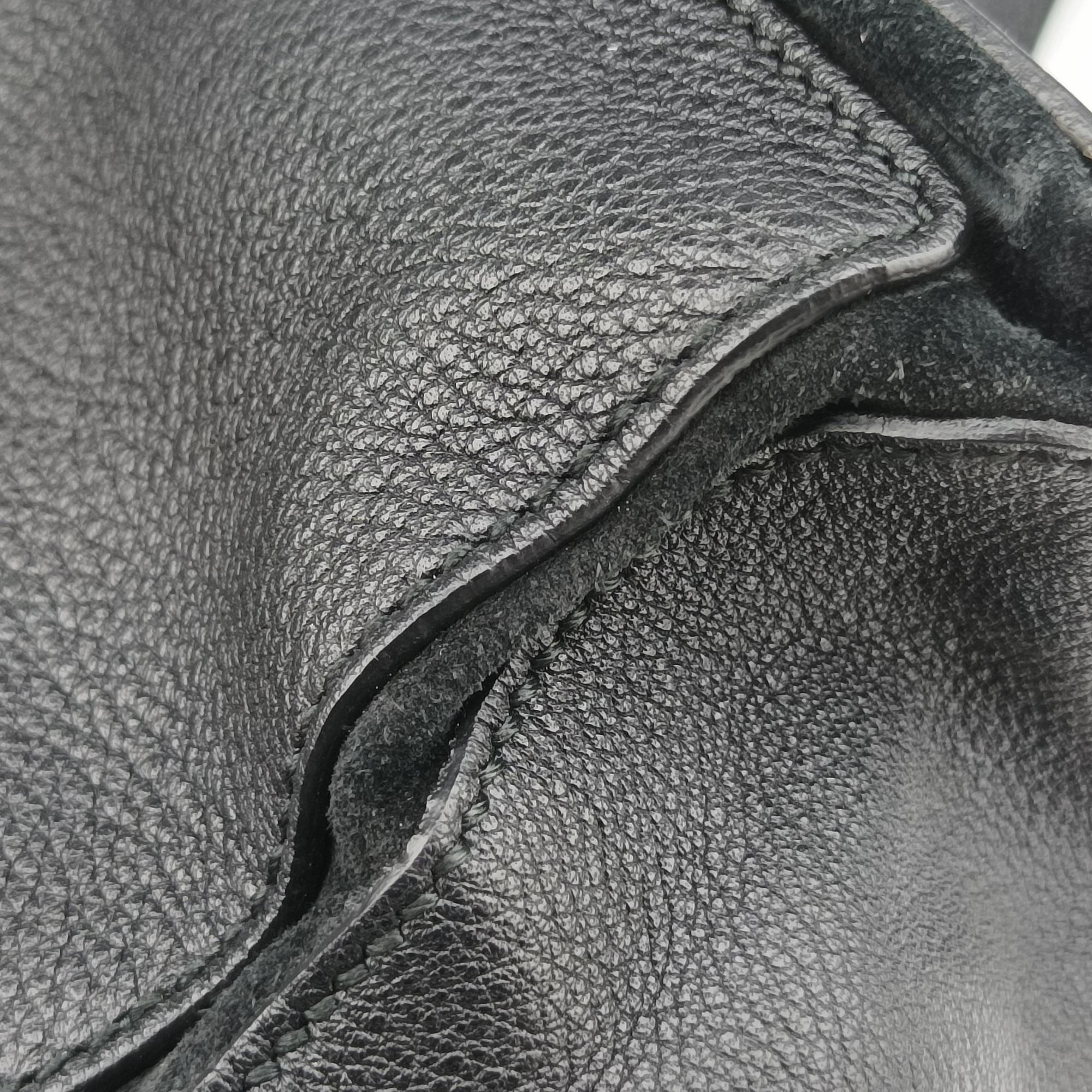 Pre-owned Yves Saint Laurent Muse to White x Dark Brown x Black Pony hair x Leather 283761 shoulderbag | stylenewstar