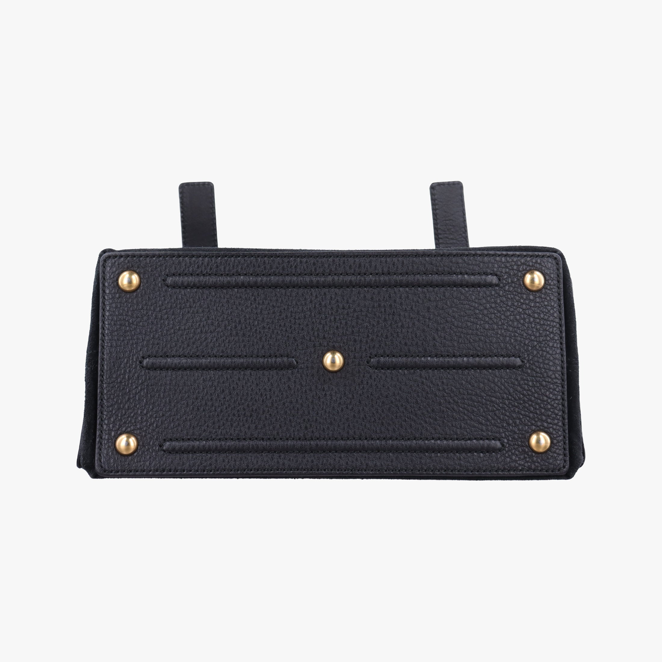 Pre-owned Yves Saint Laurent Muse to White x Dark Brown x Black Pony hair x Leather 283761 shoulderbag | stylenewstar