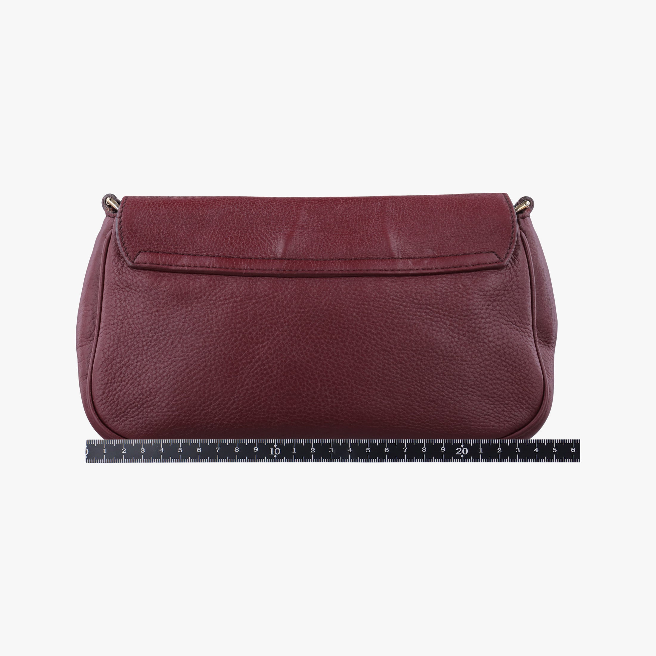 Pre-owned Gucci SOHO Burgundy Leather 336752 shoulderbag | stylenewstar