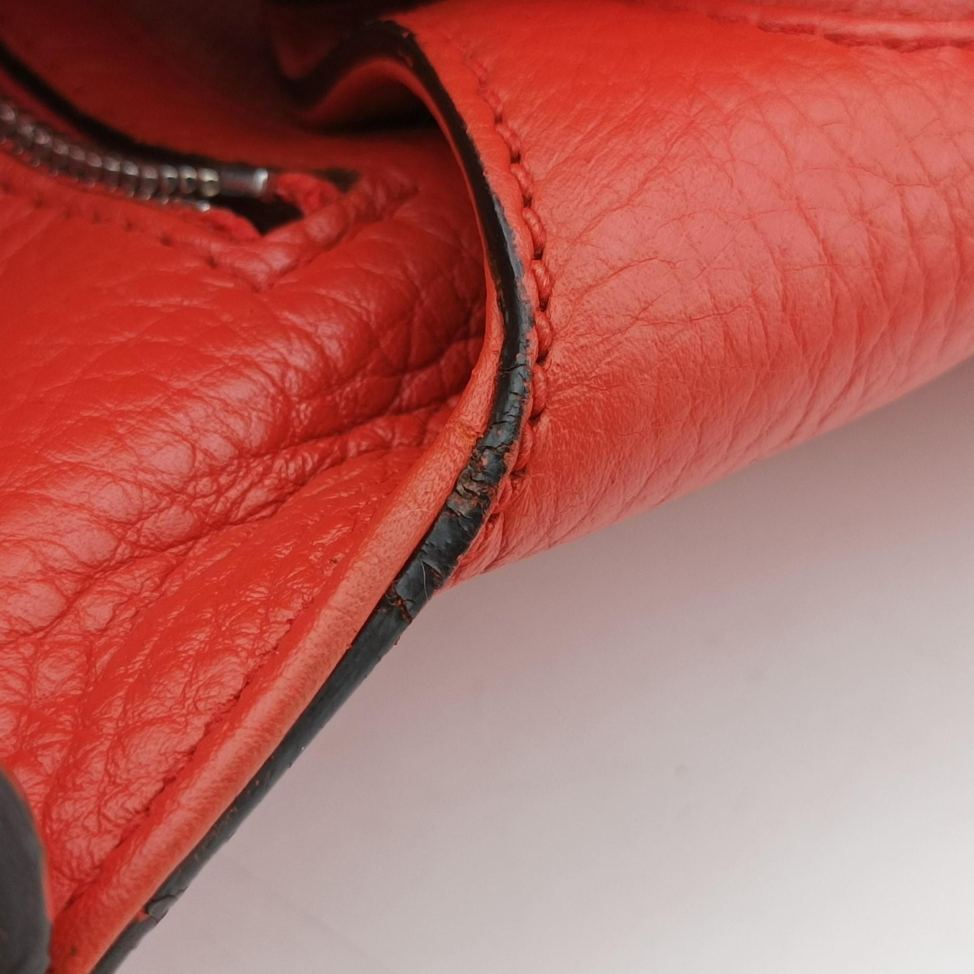 Secondhand Gucci Bamboo Daily Orange Leather 392013 shoulderbag | stylenewstar