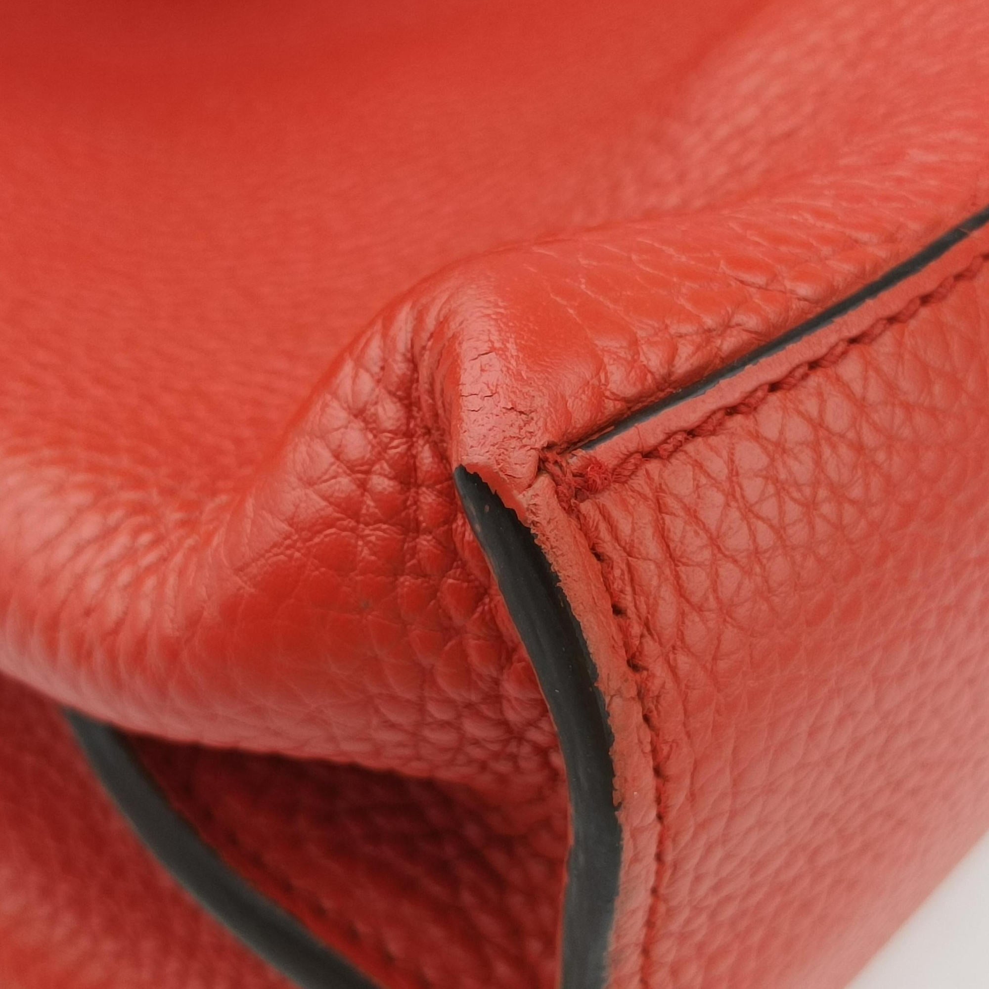 Secondhand Gucci Bamboo Daily Orange Leather 392013 shoulderbag | stylenewstar