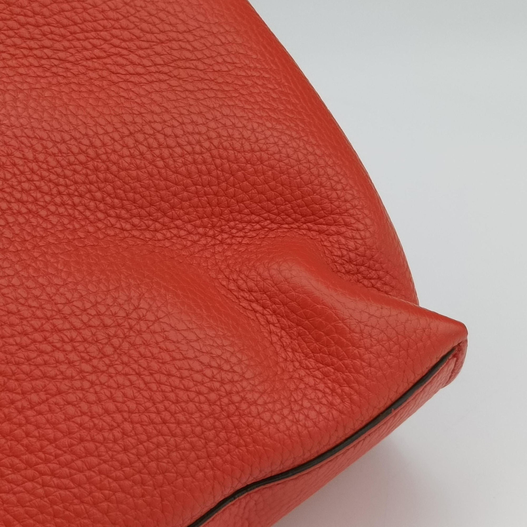Secondhand Gucci Bamboo Daily Orange Leather 392013 shoulderbag | stylenewstar