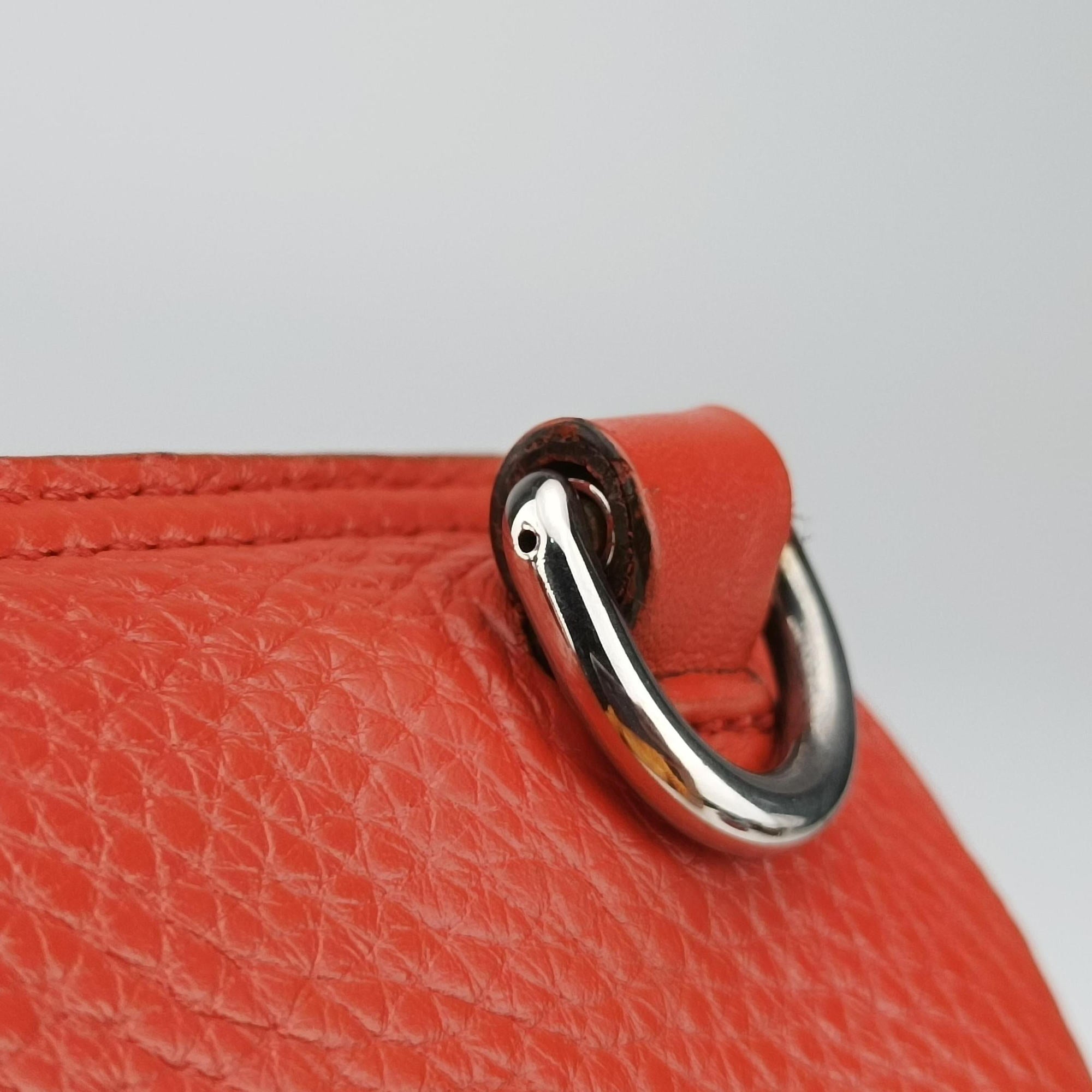 Secondhand Gucci Bamboo Daily Orange Leather 392013 shoulderbag | stylenewstar