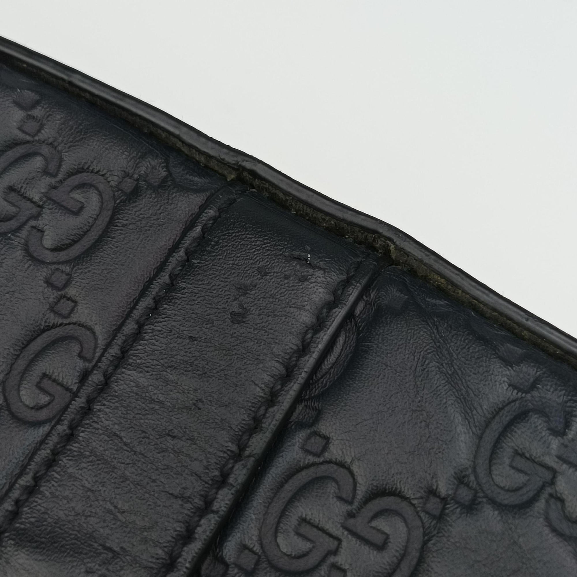 Secondhand Gucci Signature Navy Leather 428041 shoulderbag | stylenewstar