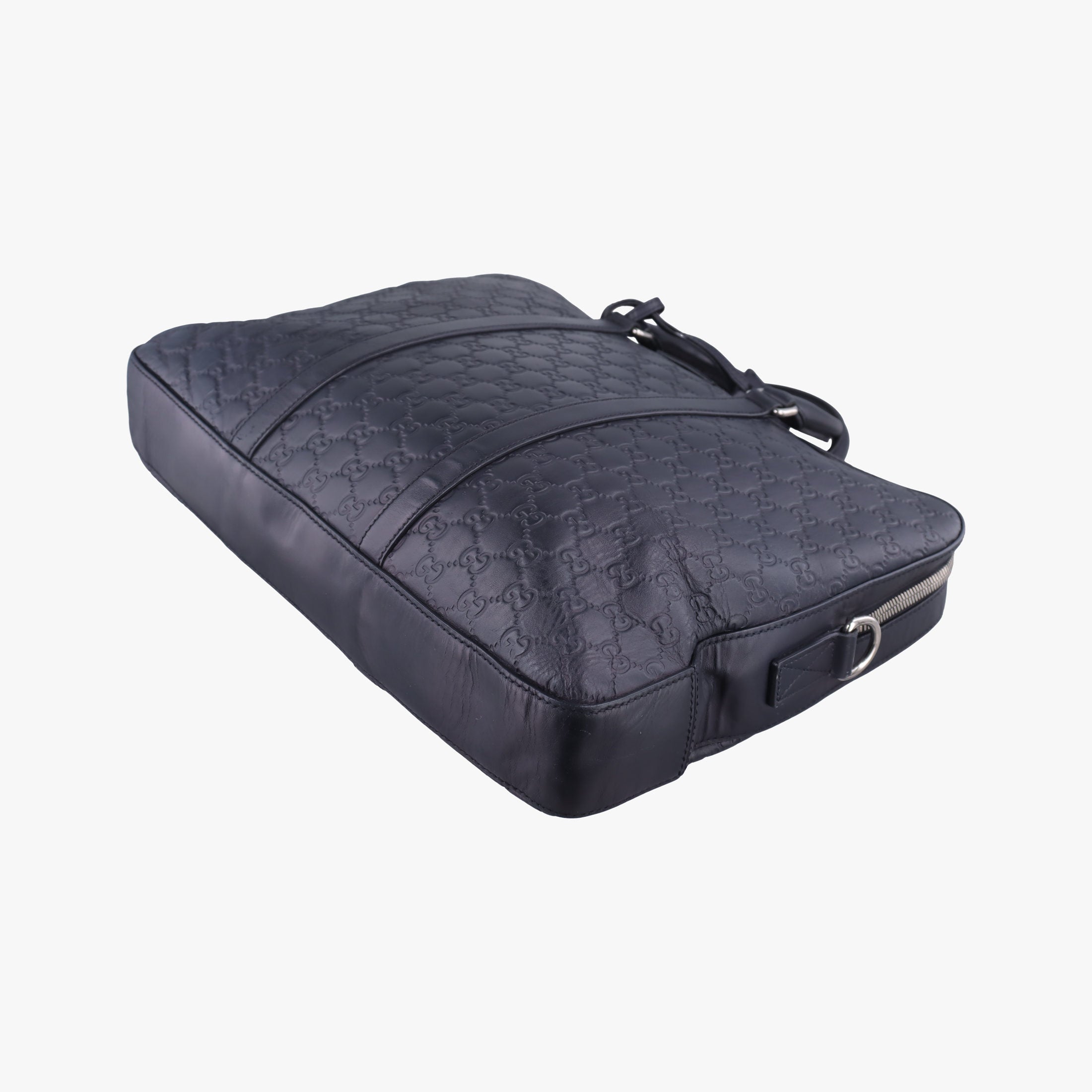 Secondhand Gucci Signature Navy Leather 428041 shoulderbag | stylenewstar
