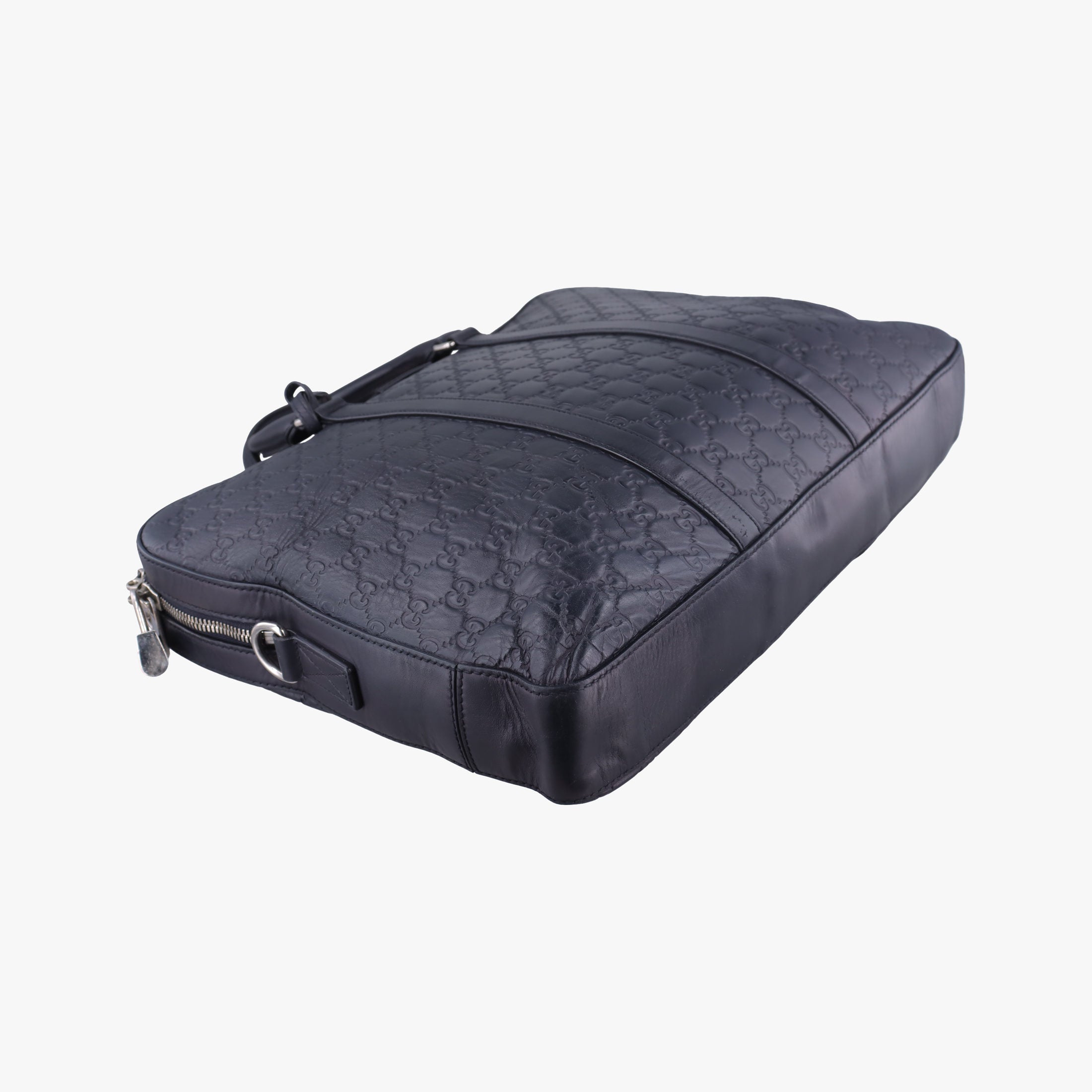Secondhand Gucci Signature Navy Leather 428041 shoulderbag | stylenewstar