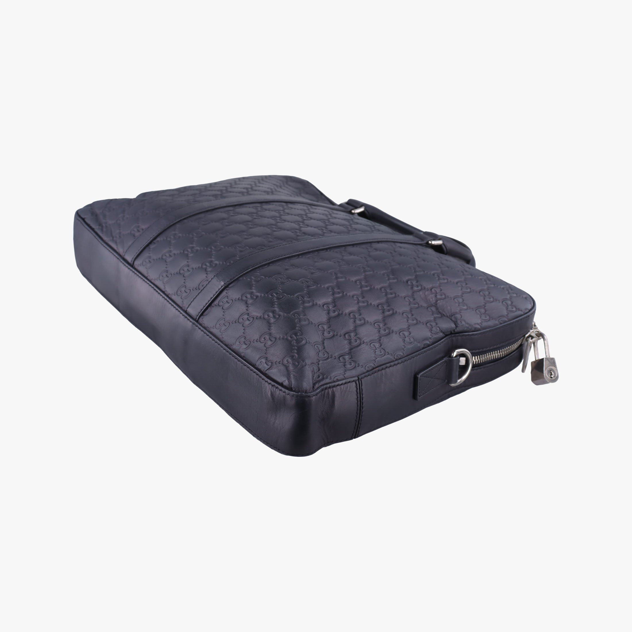 Secondhand Gucci Signature Navy Leather 428041 shoulderbag | stylenewstar