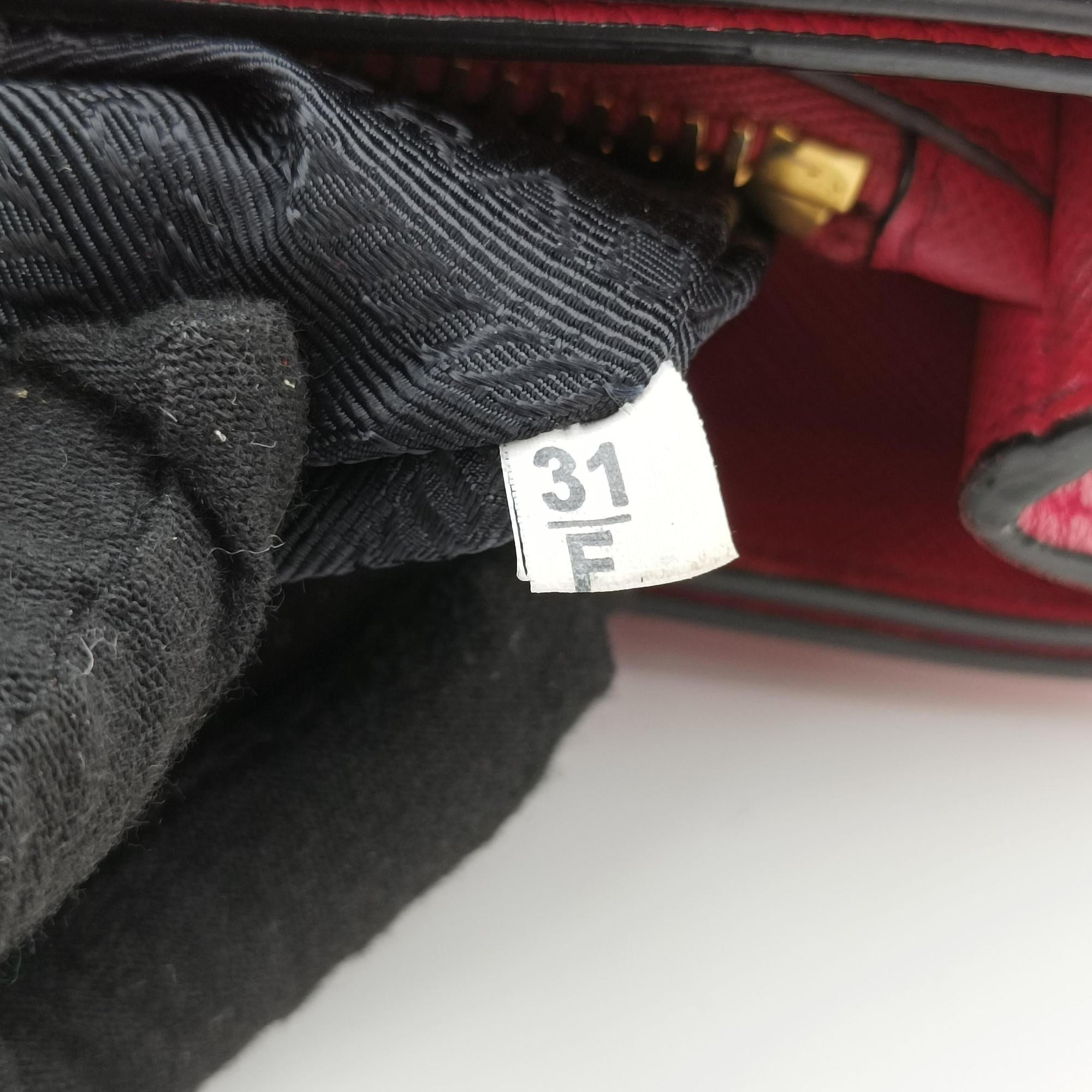 Pre-owned Prada Triple Pocket Tote Rose SAFFIANO Leather BN2606 shoulderbag | stylenewstar