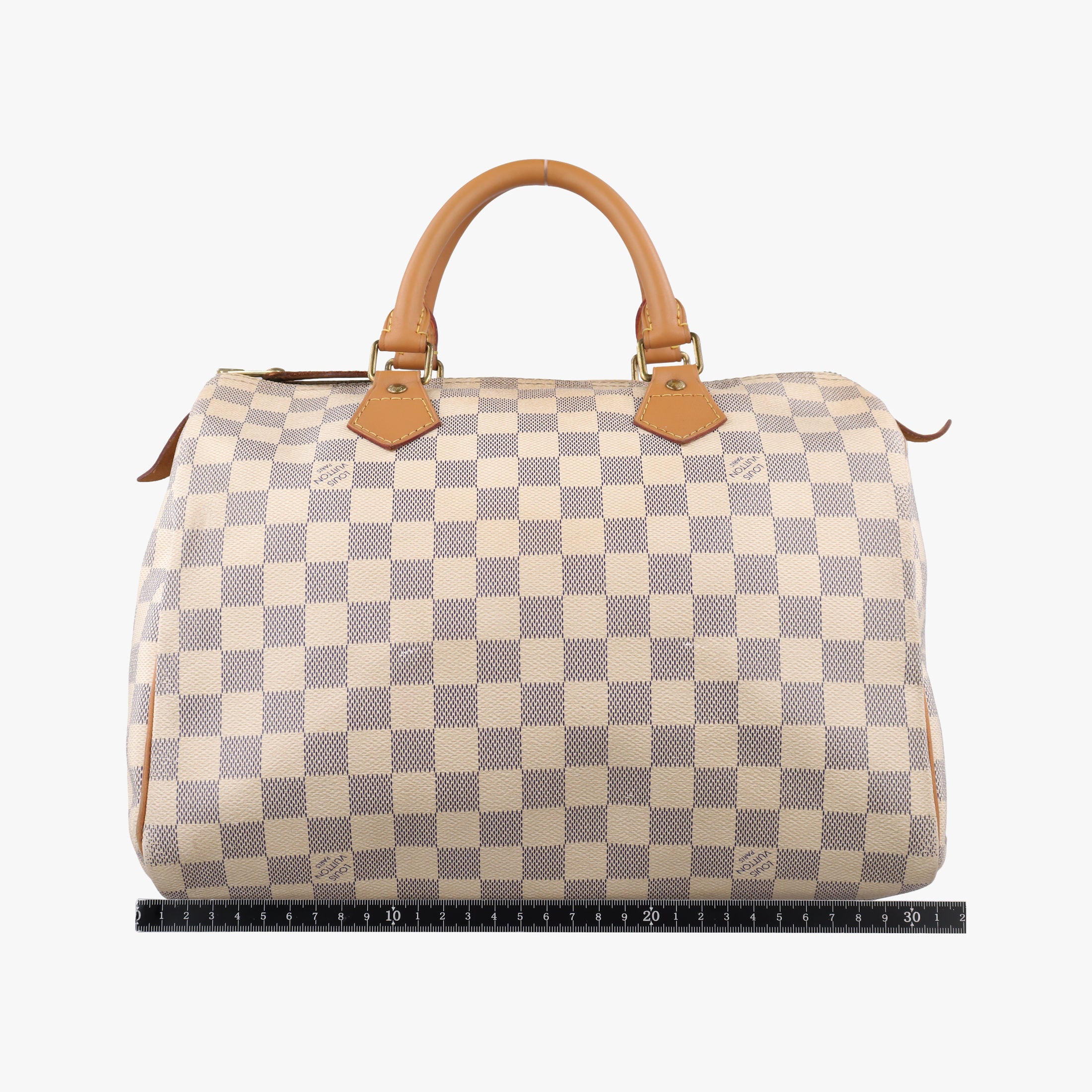 Pre-owned Louis Vuitton Speedy 30 AZUR Damier Canvas N41533 handbag | stylenewstar