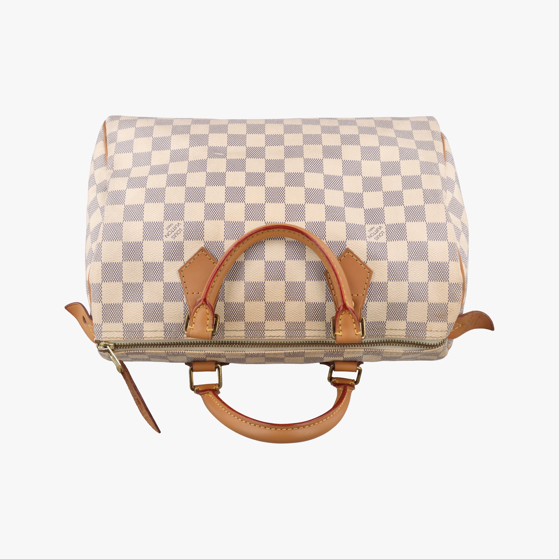 Pre-owned Louis Vuitton Speedy 30 AZUR Damier Canvas N41533 handbag | stylenewstar