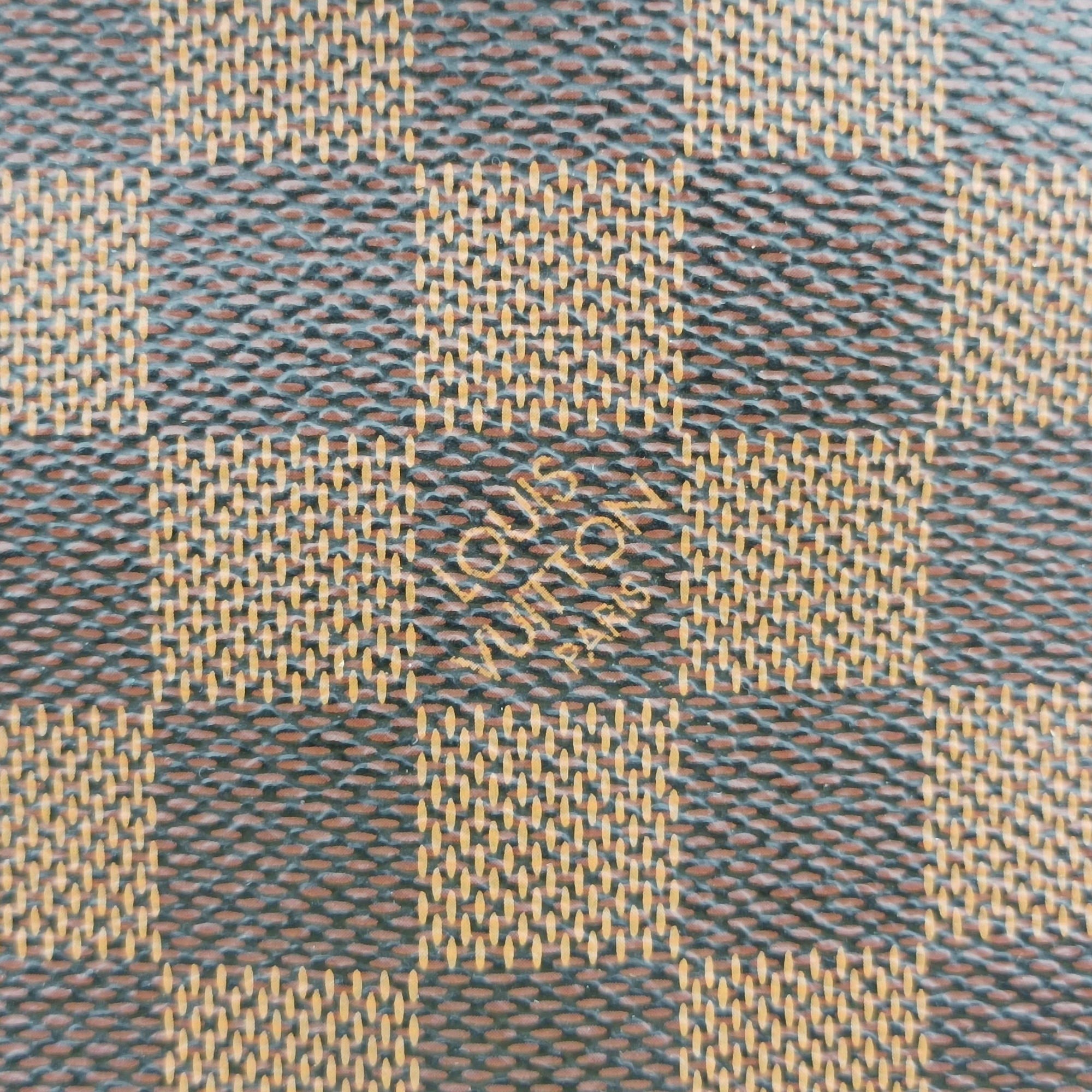 Vintage Louis Vuitton Porte Documents Voyage EBENE Damier Canvas N41124 handbag | stylenewstar