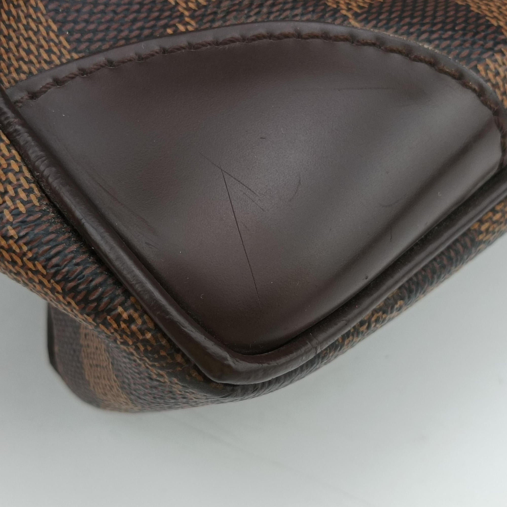 Vintage Louis Vuitton Porte Documents Voyage EBENE Damier Canvas N41124 handbag | stylenewstar
