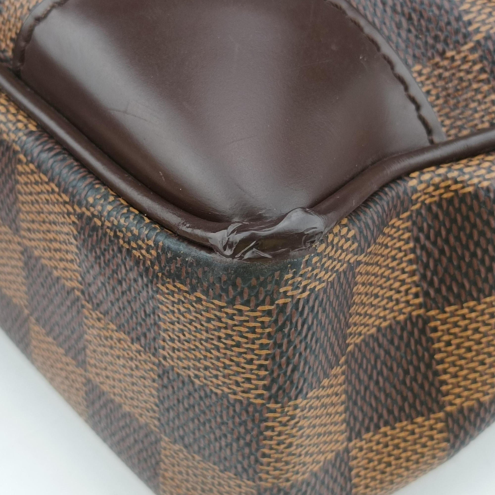 Vintage Louis Vuitton Porte Documents Voyage EBENE Damier Canvas N41124 handbag | stylenewstar