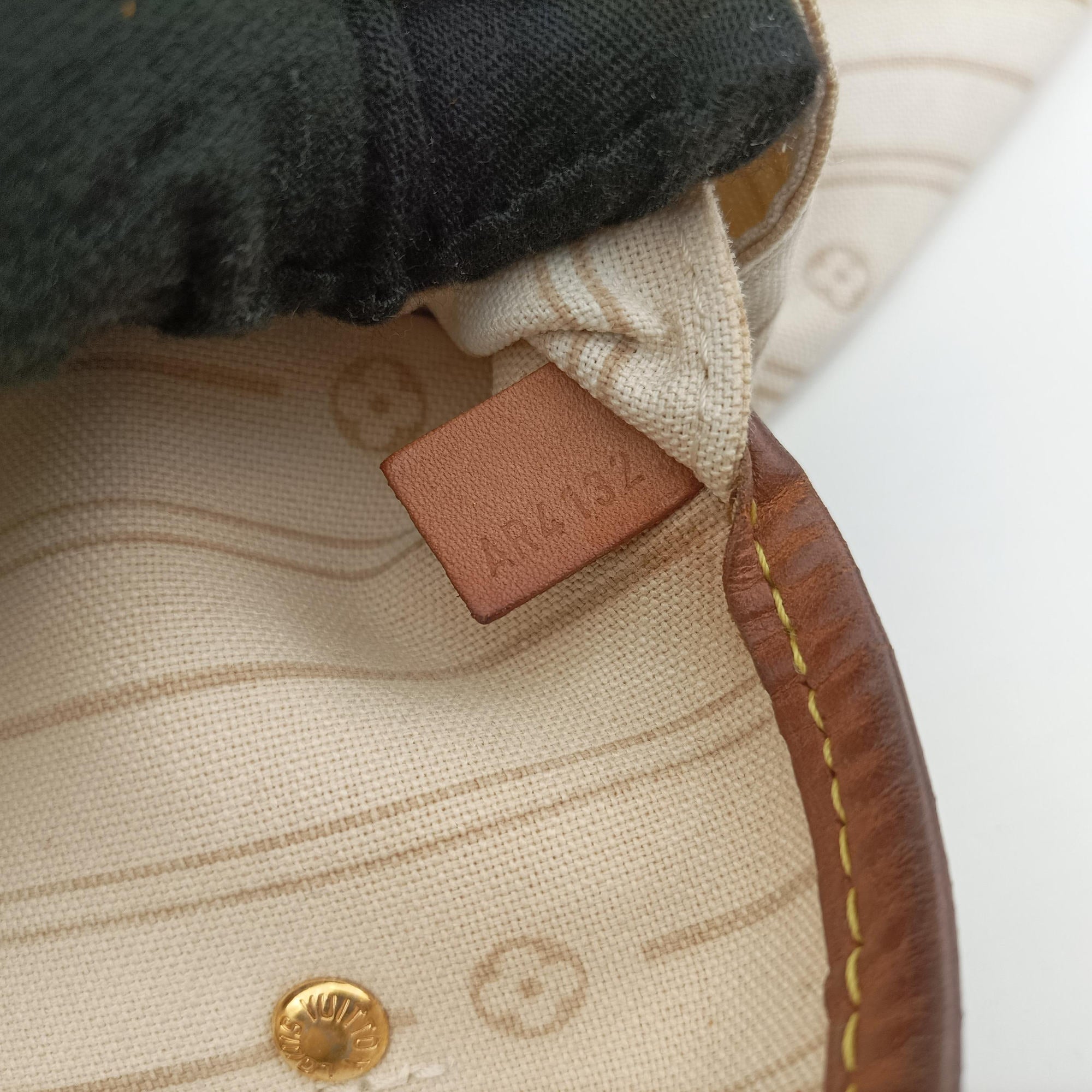 Pre-owned Louis Vuitton Neverfull MM Azur Damier Canvas N51107 handbag | stylenewstar