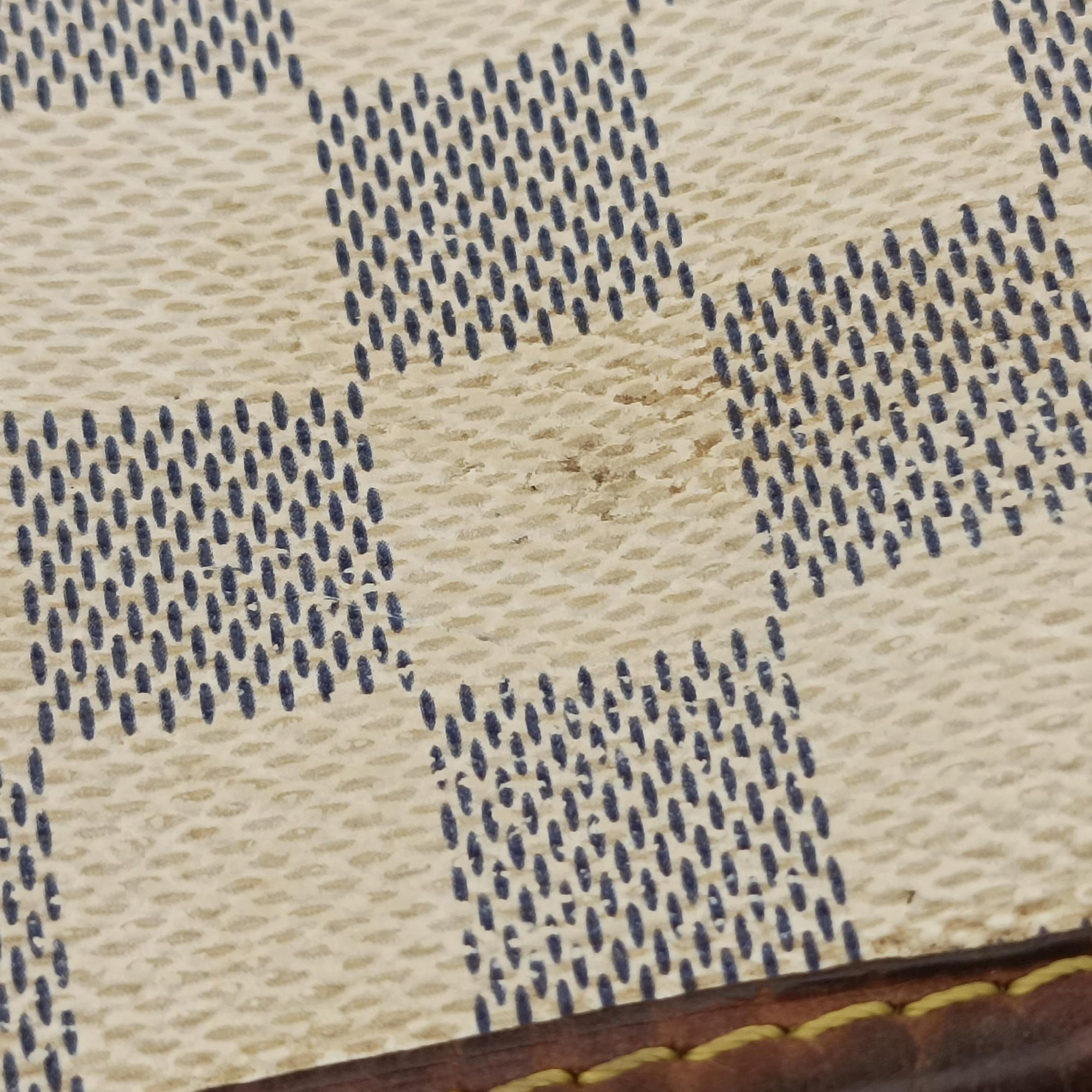 Pre-owned Louis Vuitton Neverfull MM Azur Damier Canvas N51107 handbag | stylenewstar