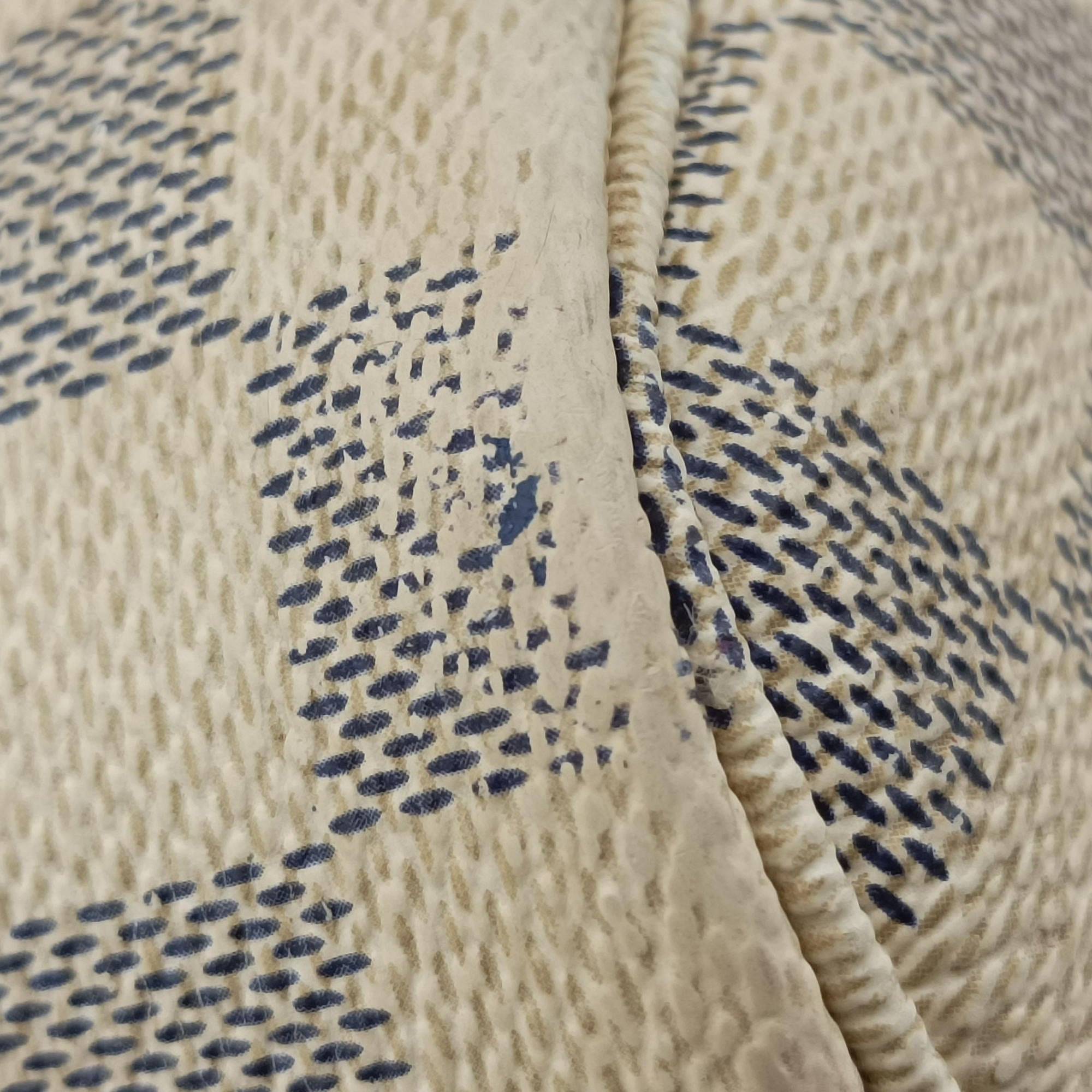 Pre-owned Louis Vuitton Neverfull MM Azur Damier Canvas N51107 handbag | stylenewstar