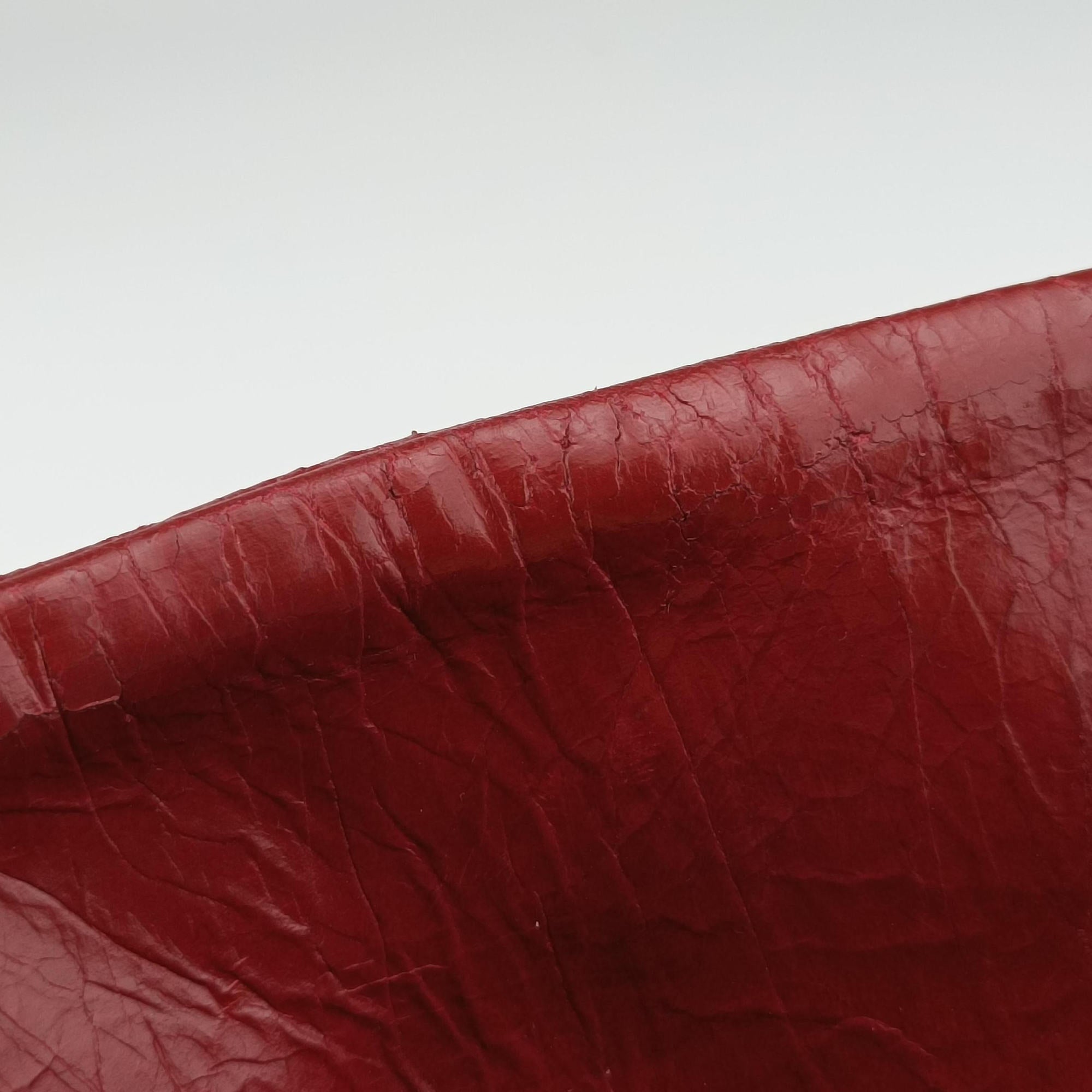 Pre-owned Chanel Mademoiselle Bowling Red lambskin A66869 shoulderbag | stylenewstar